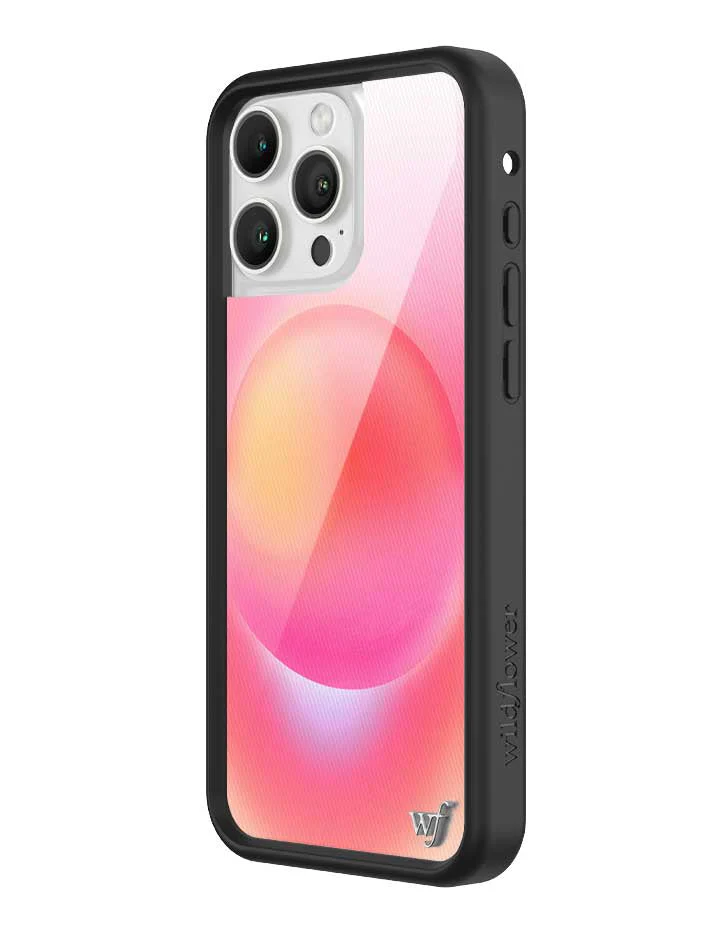 Hot Pink Aura iPhone Case - Image 2