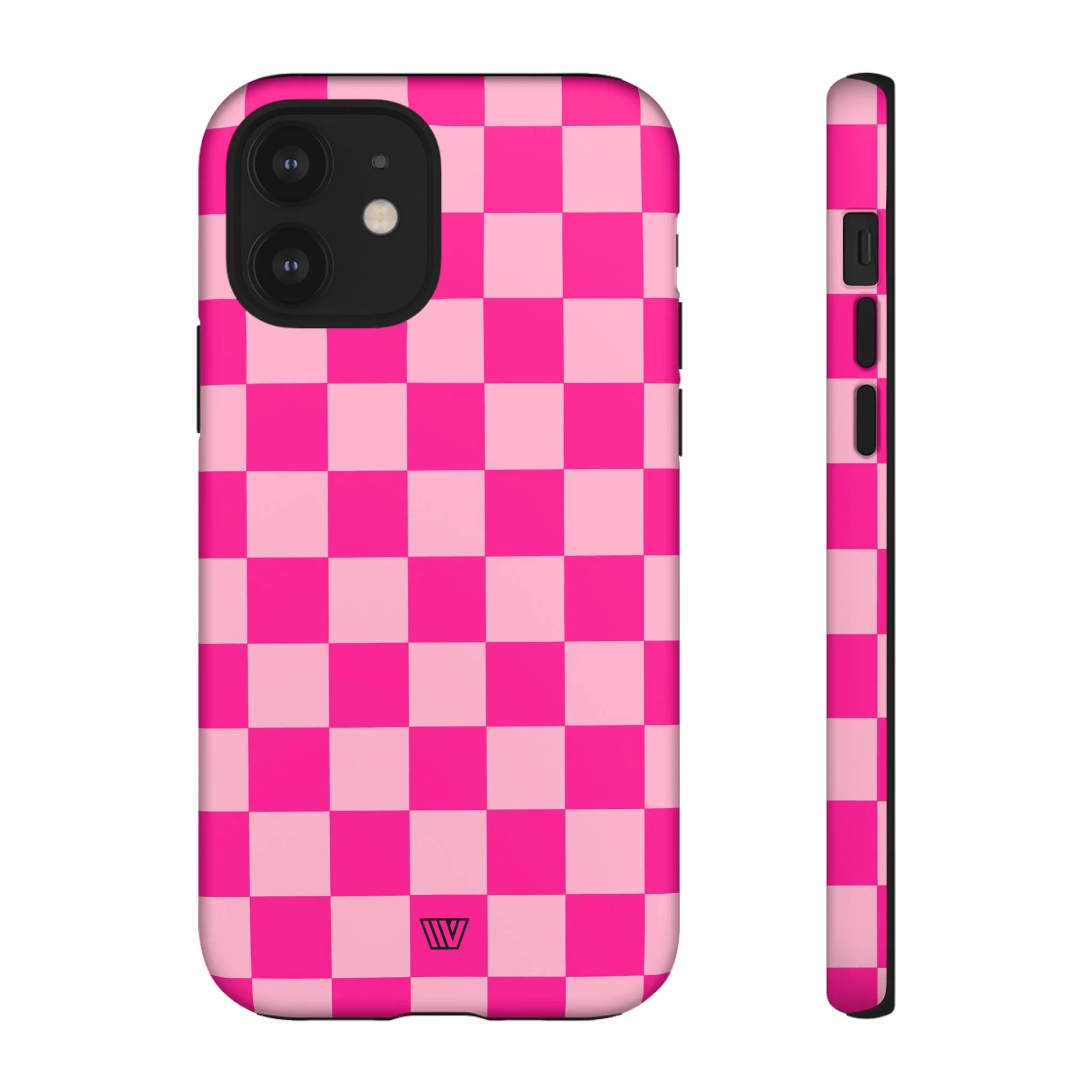 HOT PINK CHECKERBOARD | Tough Phone Case - Image 12