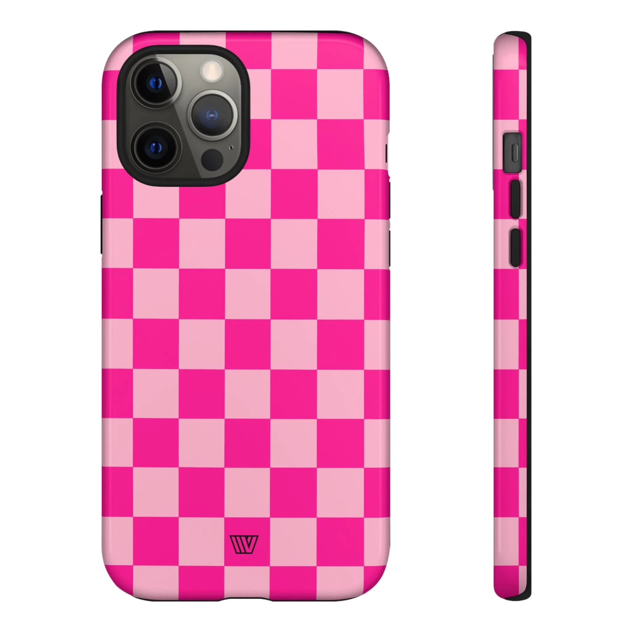HOT PINK CHECKERBOARD | Tough Phone Case - Image 15