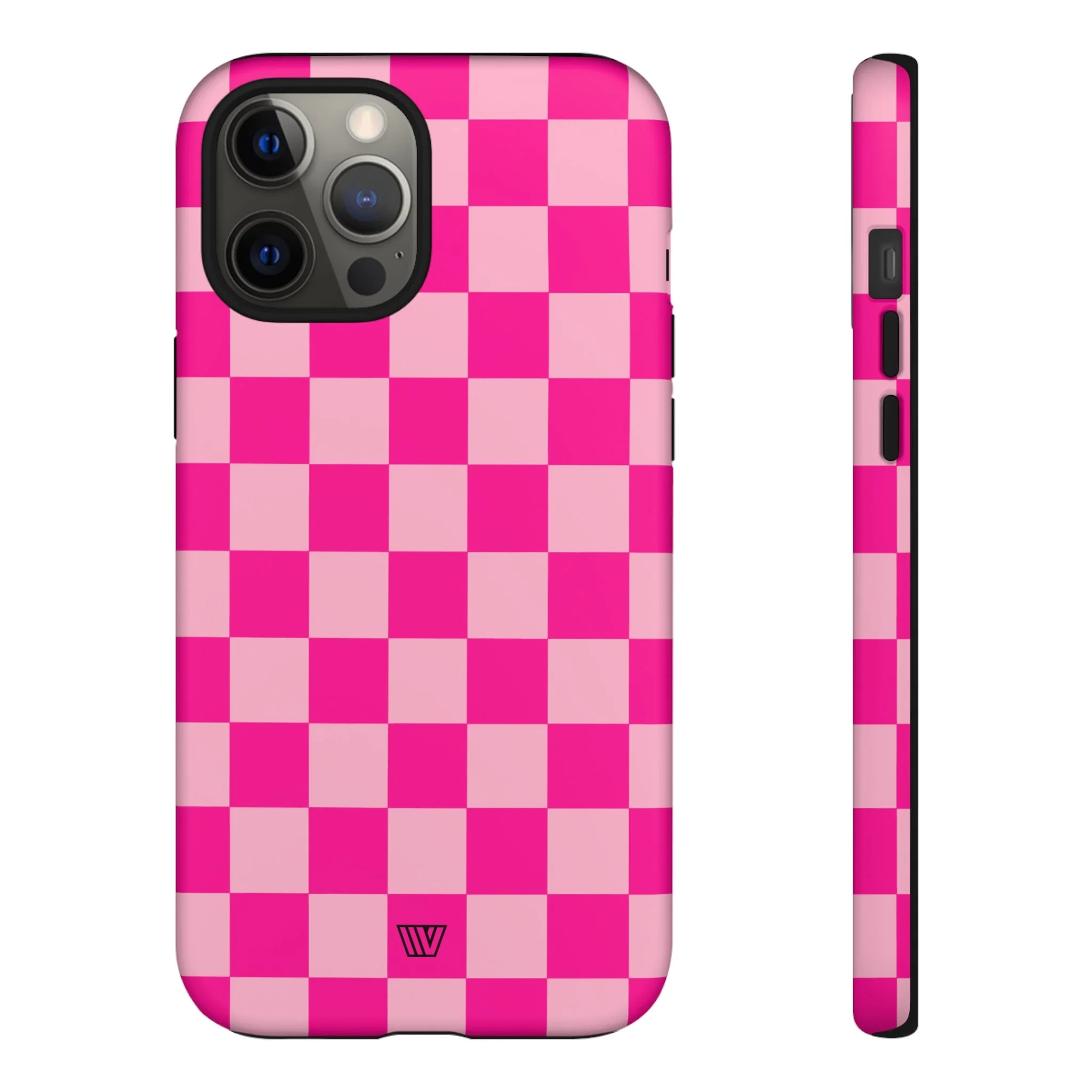 HOT PINK CHECKERBOARD | Tough Phone Case - Image 16