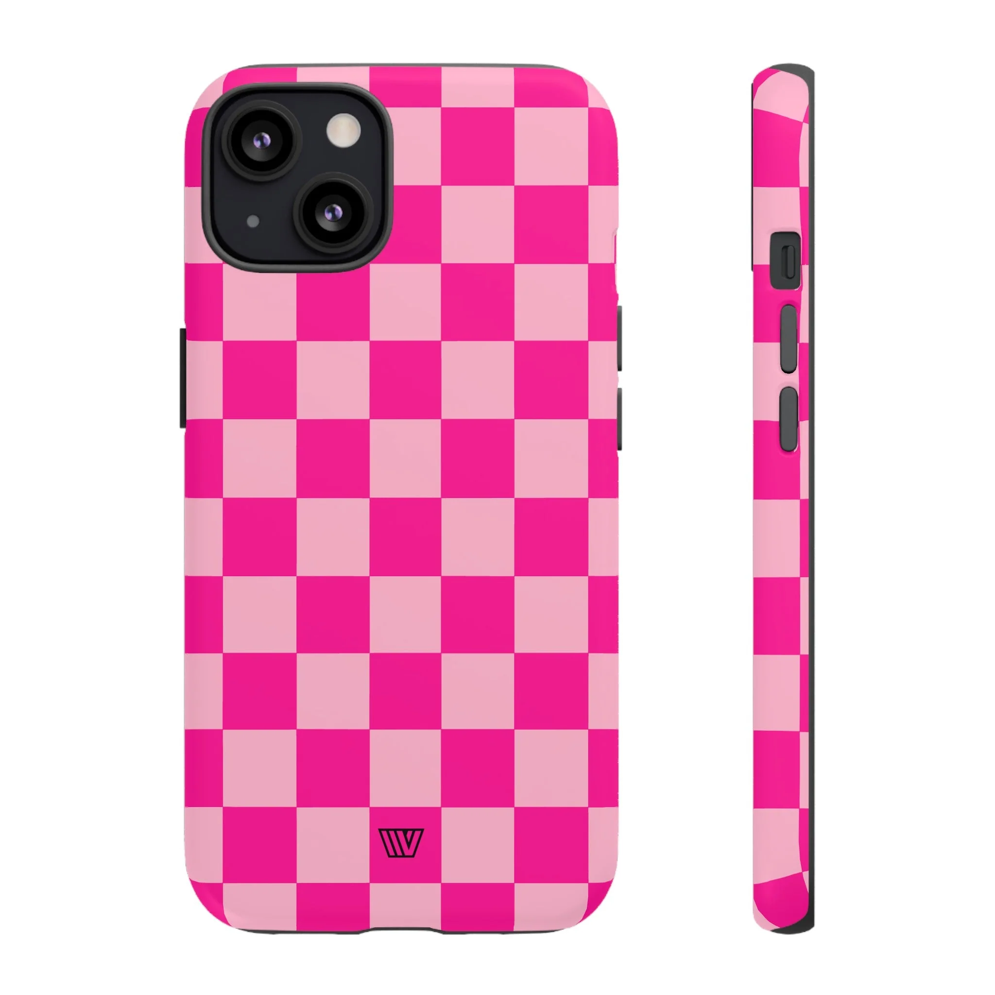 HOT PINK CHECKERBOARD | Tough Phone Case - Image 18