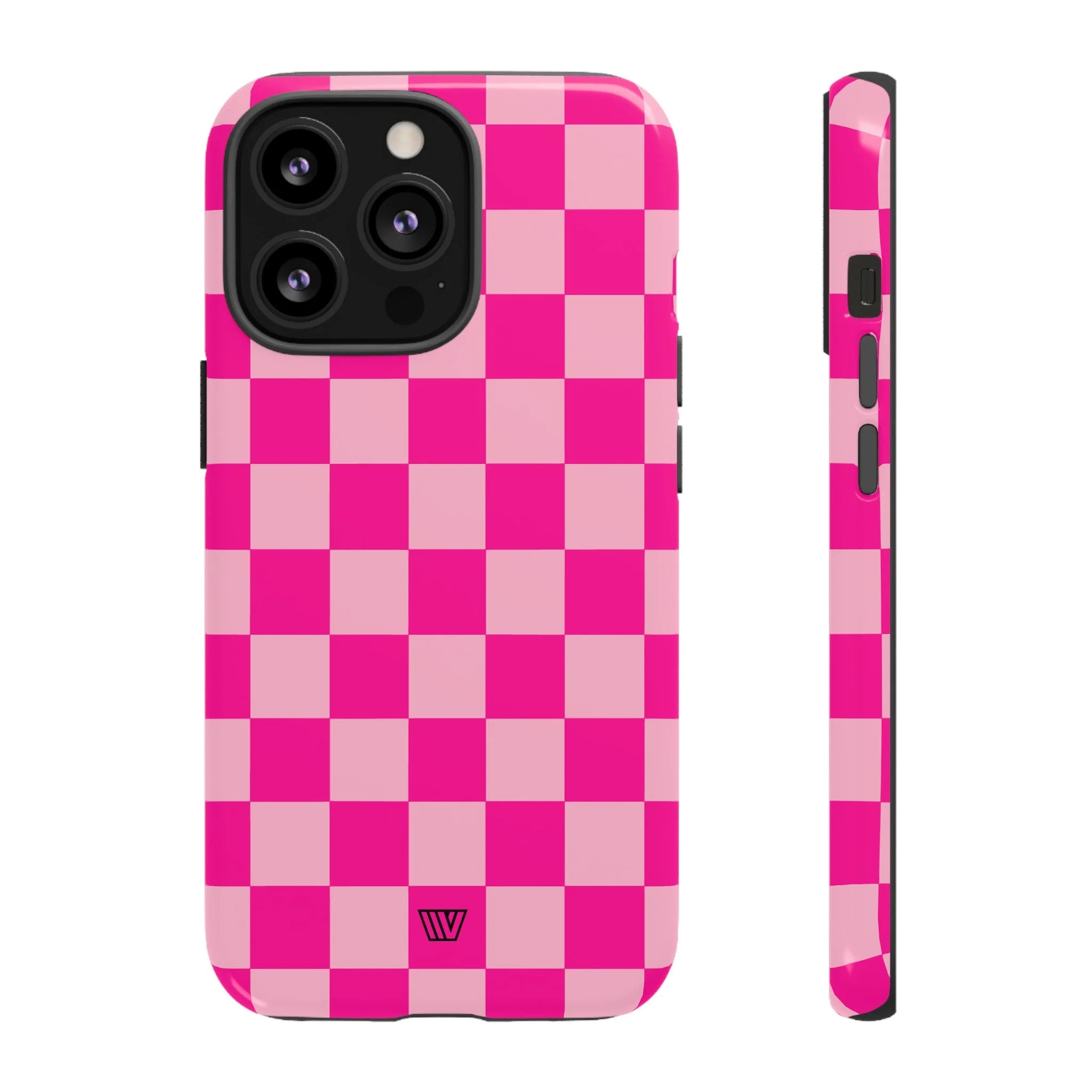 HOT PINK CHECKERBOARD | Tough Phone Case - Image 21