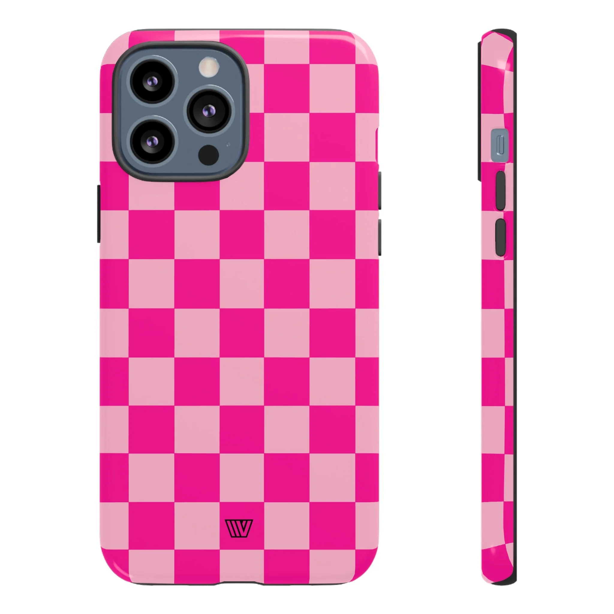 HOT PINK CHECKERBOARD | Tough Phone Case - Image 23