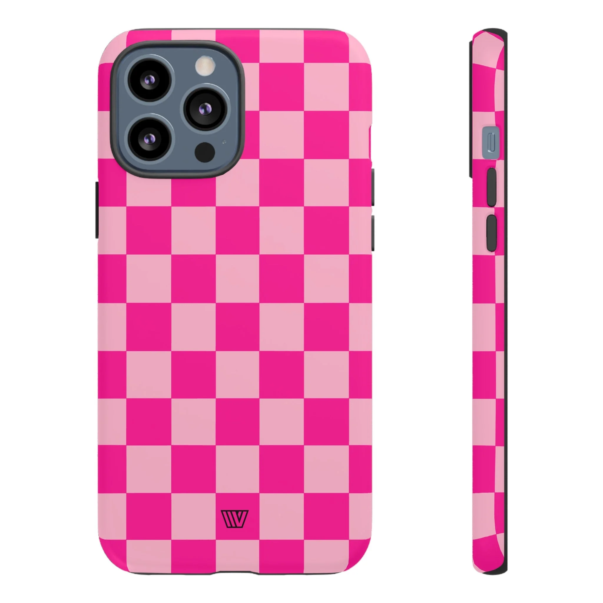 HOT PINK CHECKERBOARD | Tough Phone Case - Image 24