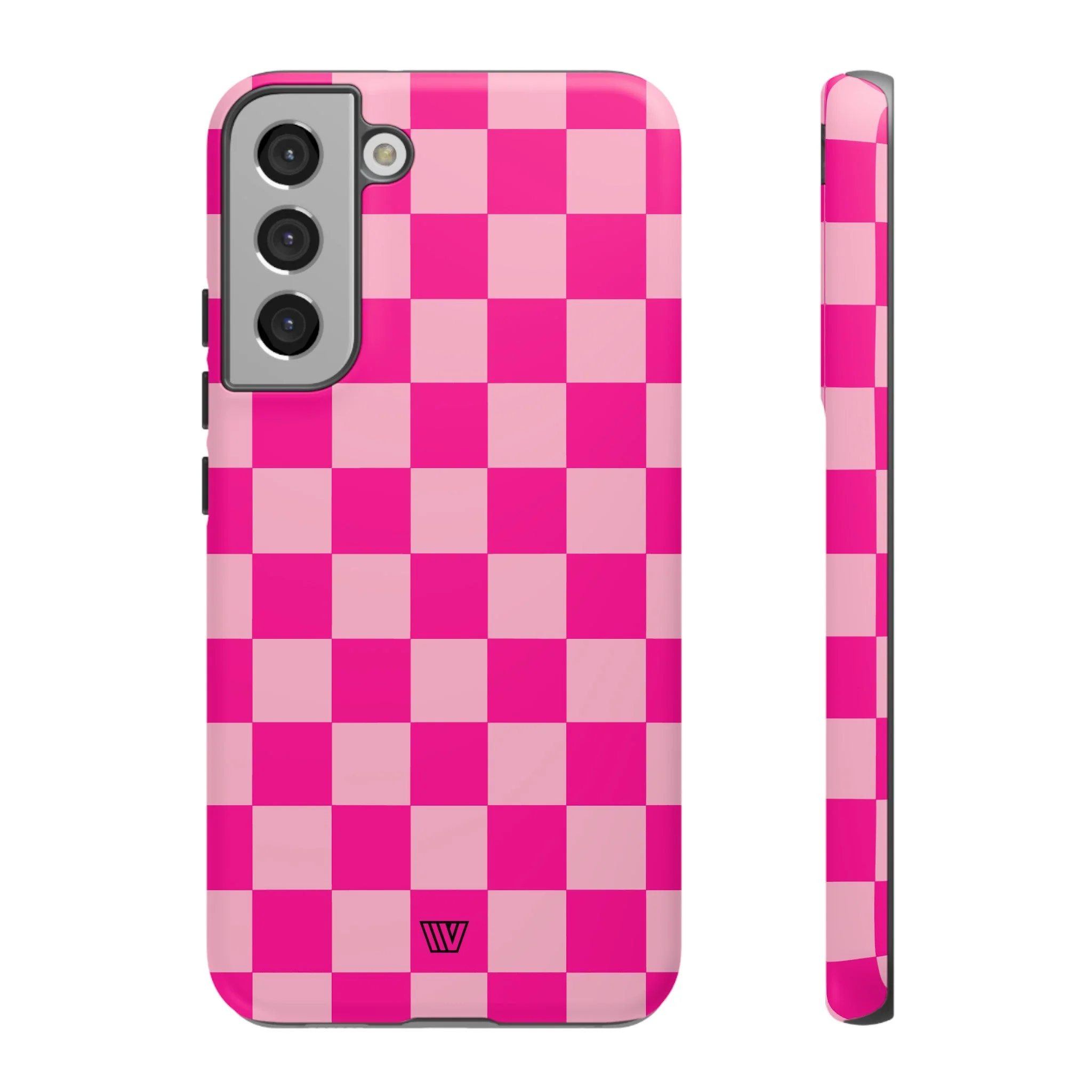 HOT PINK CHECKERBOARD | Tough Phone Case - Image 38