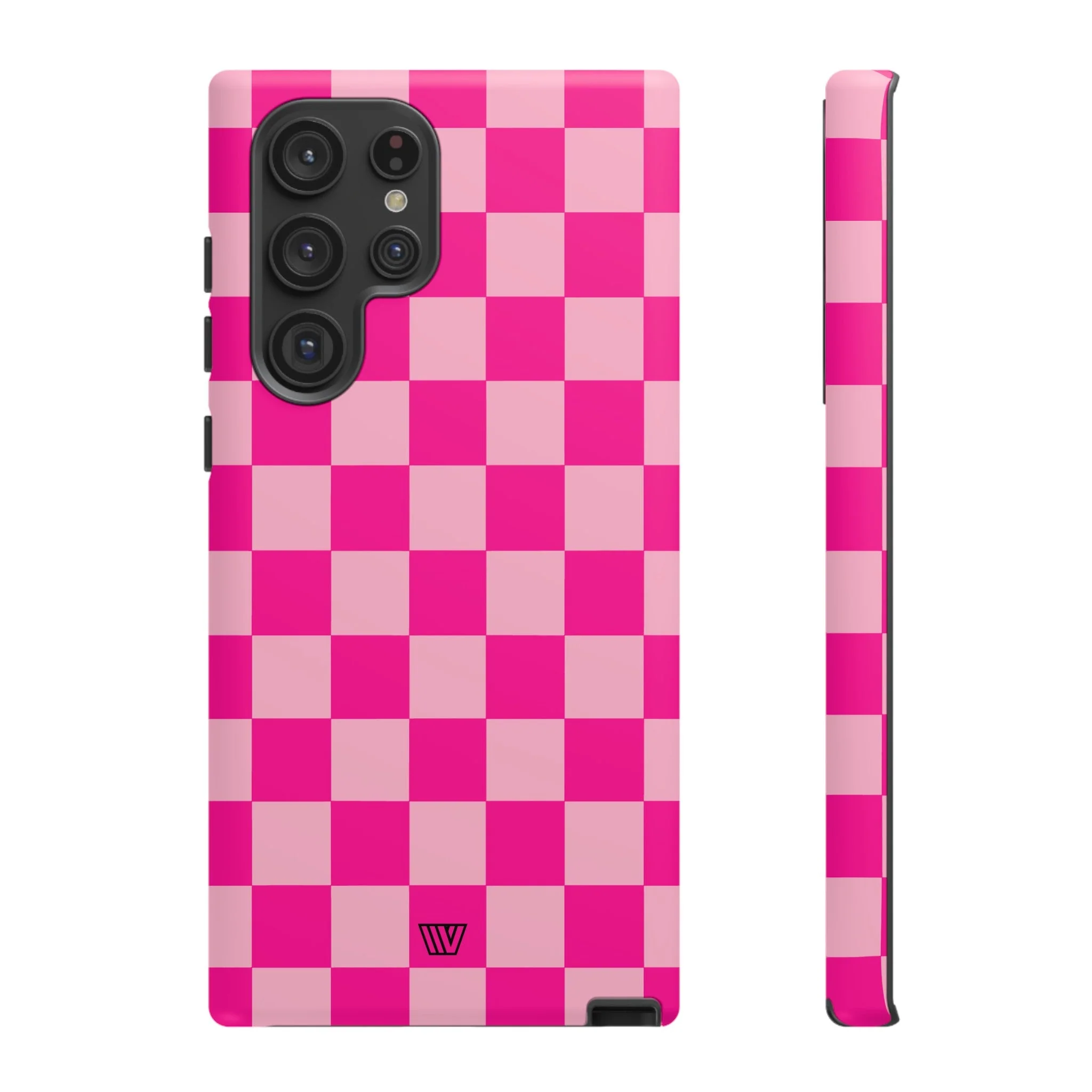 HOT PINK CHECKERBOARD | Tough Phone Case - Image 40