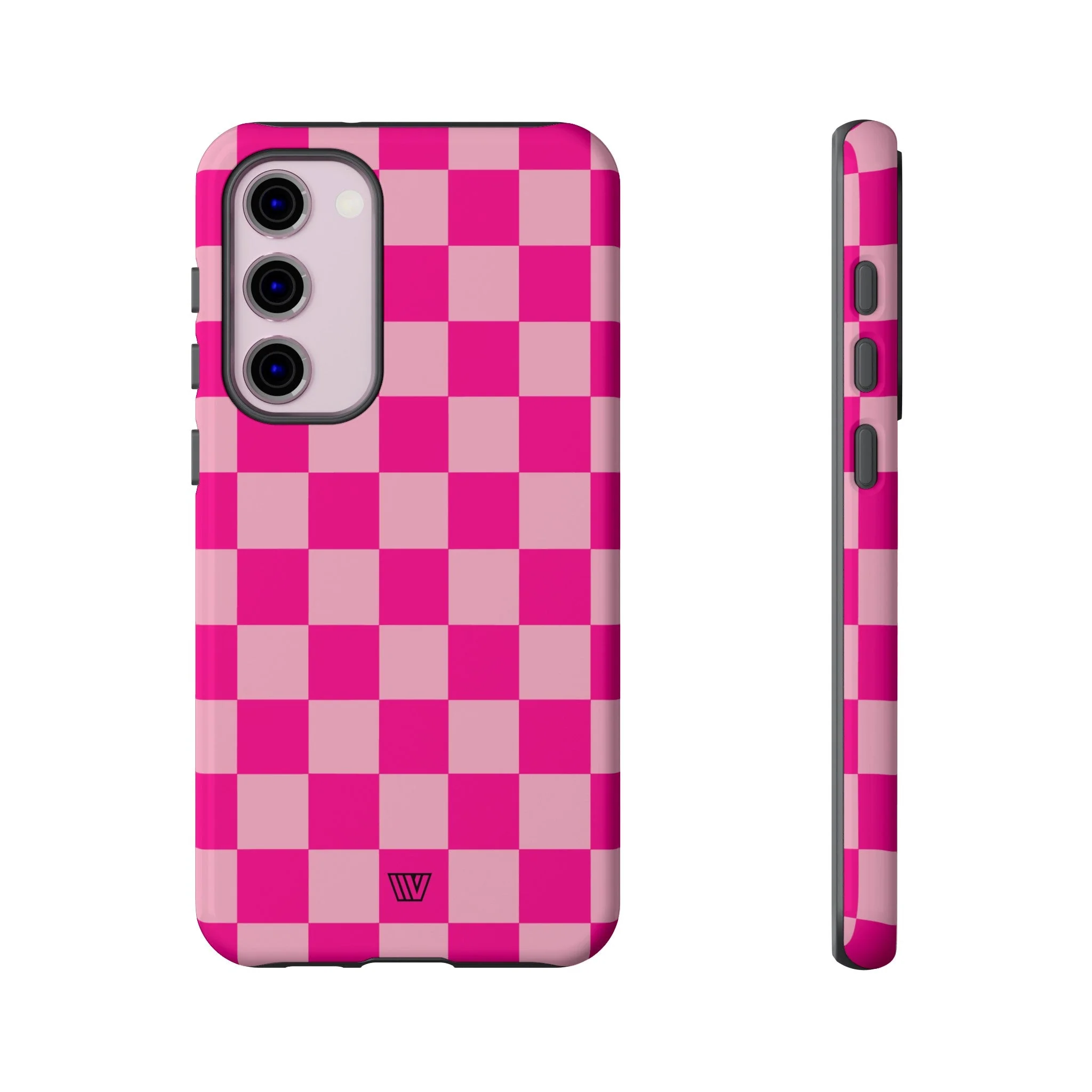 HOT PINK CHECKERBOARD | Tough Phone Case - Image 51