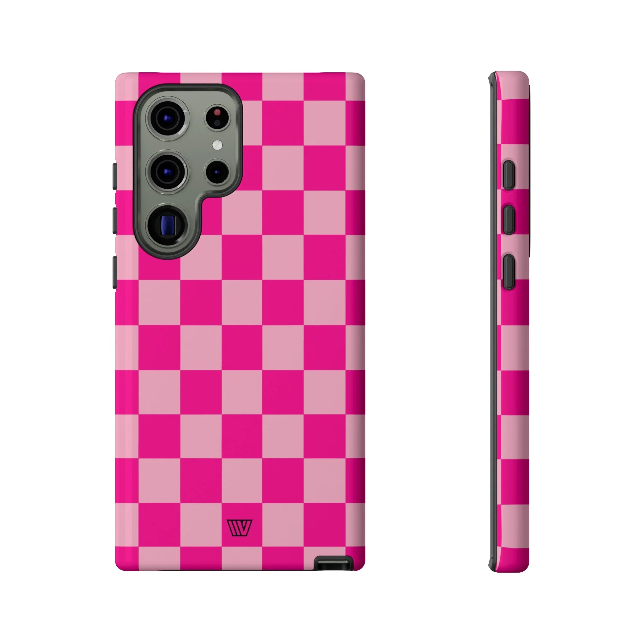 HOT PINK CHECKERBOARD | Tough Phone Case - Image 53