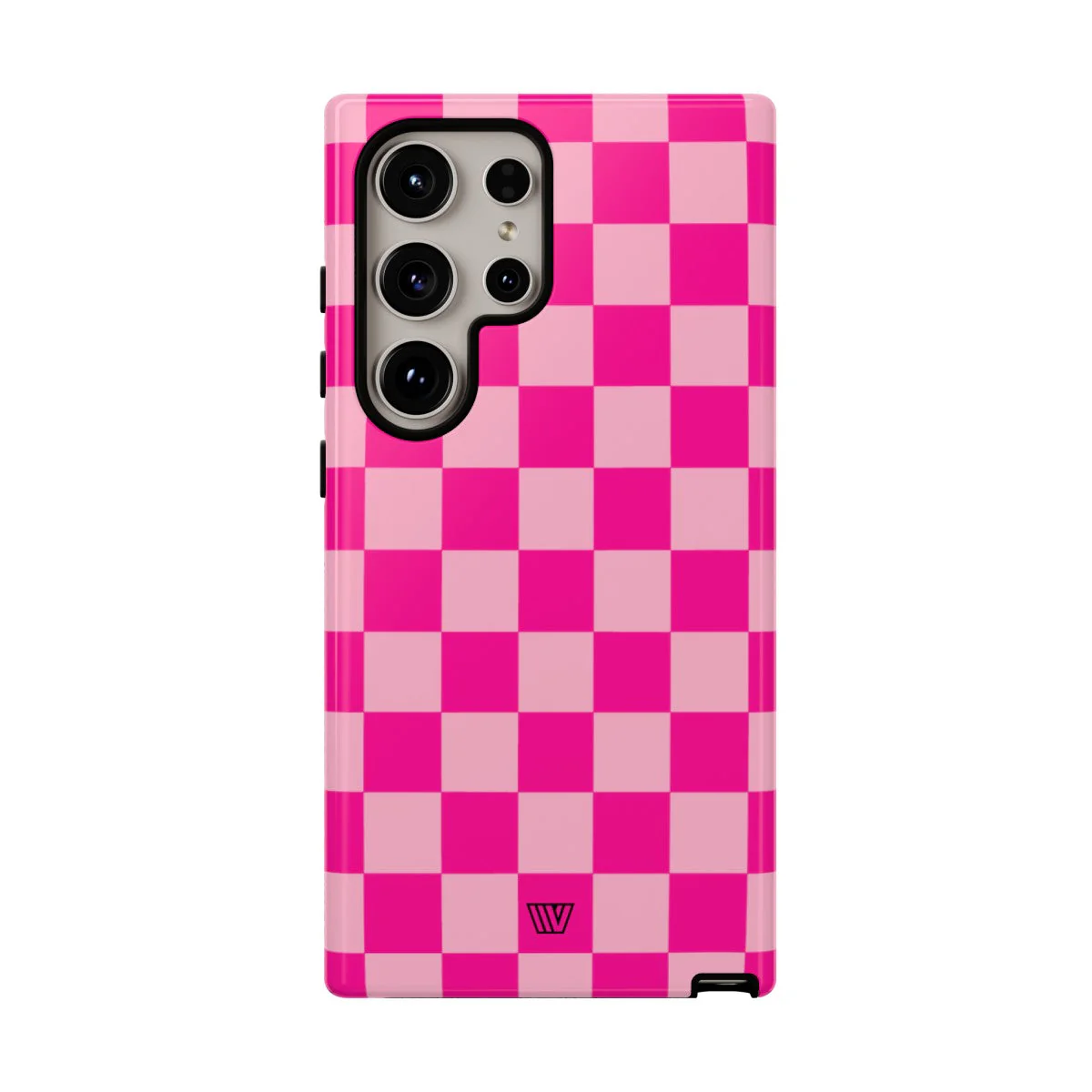 HOT PINK CHECKERBOARD | Tough Phone Case - Image 68