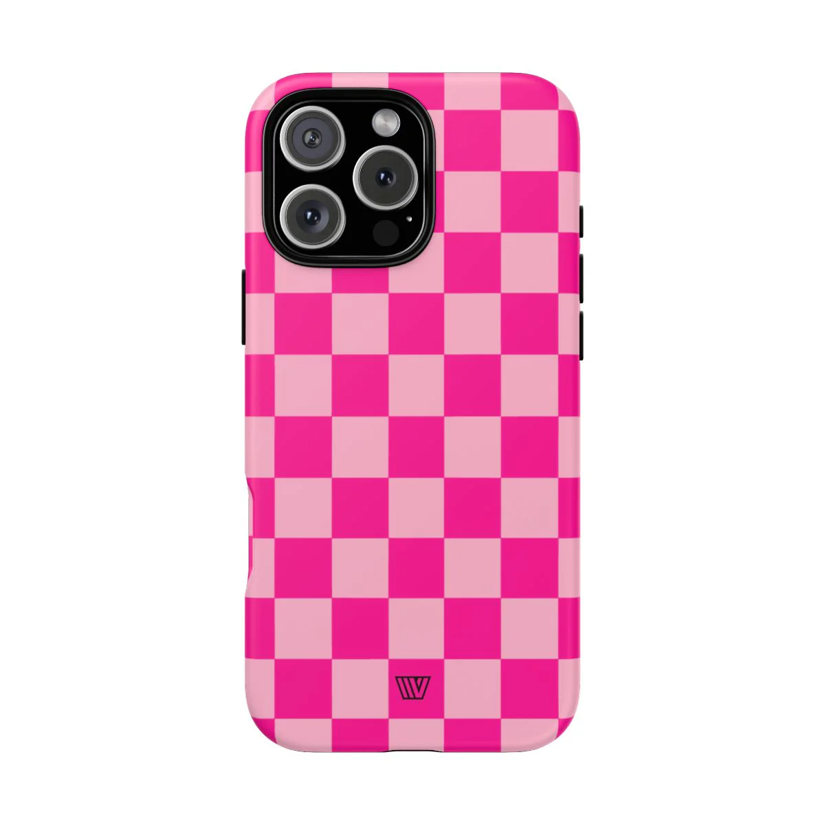 HOT PINK CHECKERBOARD | Tough Phone Case - Image 76
