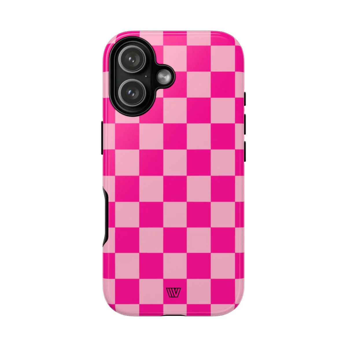HOT PINK CHECKERBOARD | Tough Phone Case - Image 79
