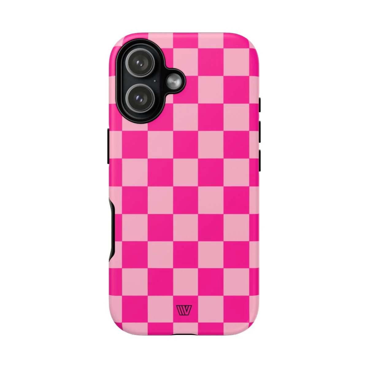 HOT PINK CHECKERBOARD | Tough Phone Case - Image 80
