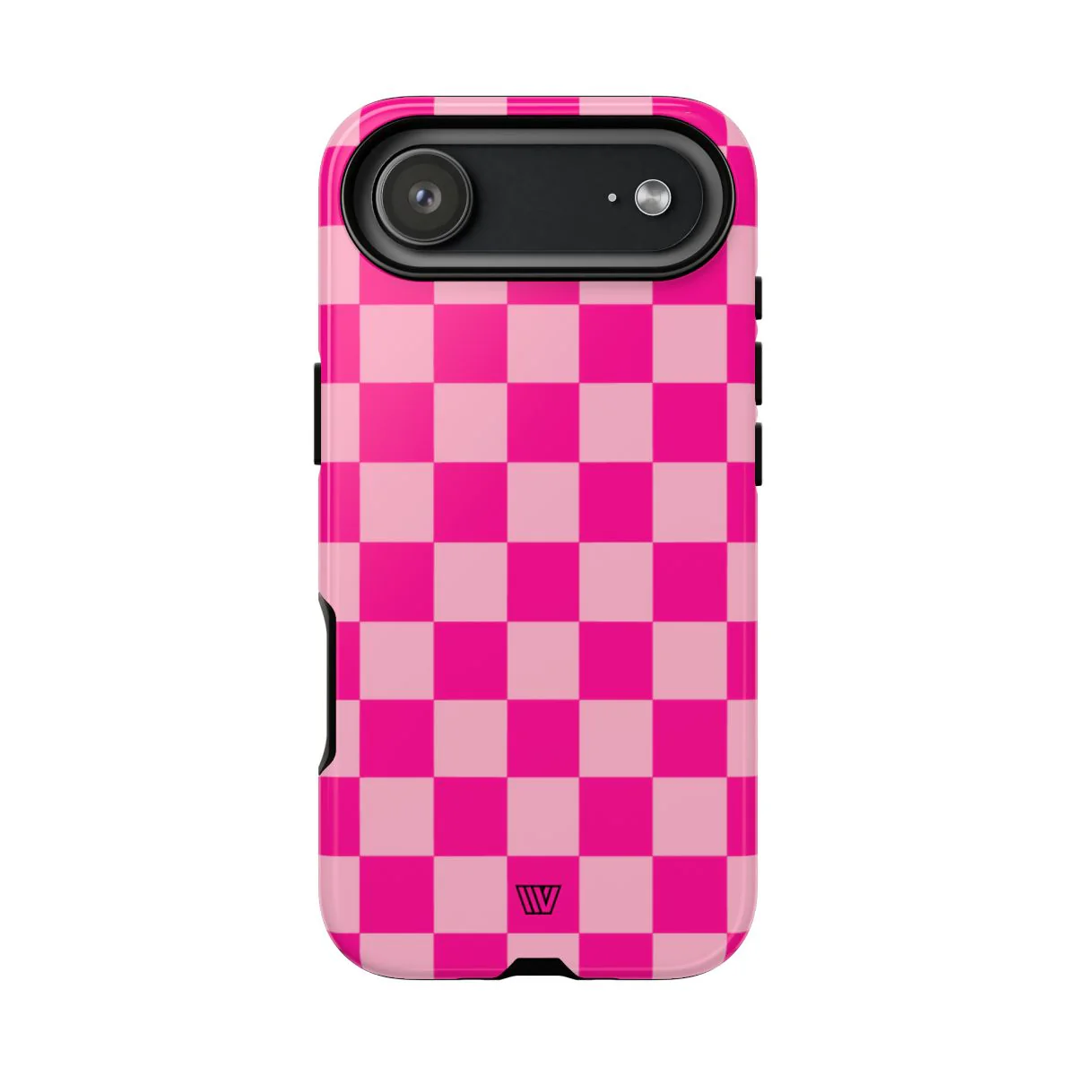 HOT PINK CHECKERBOARD | Tough Phone Case - Image 81