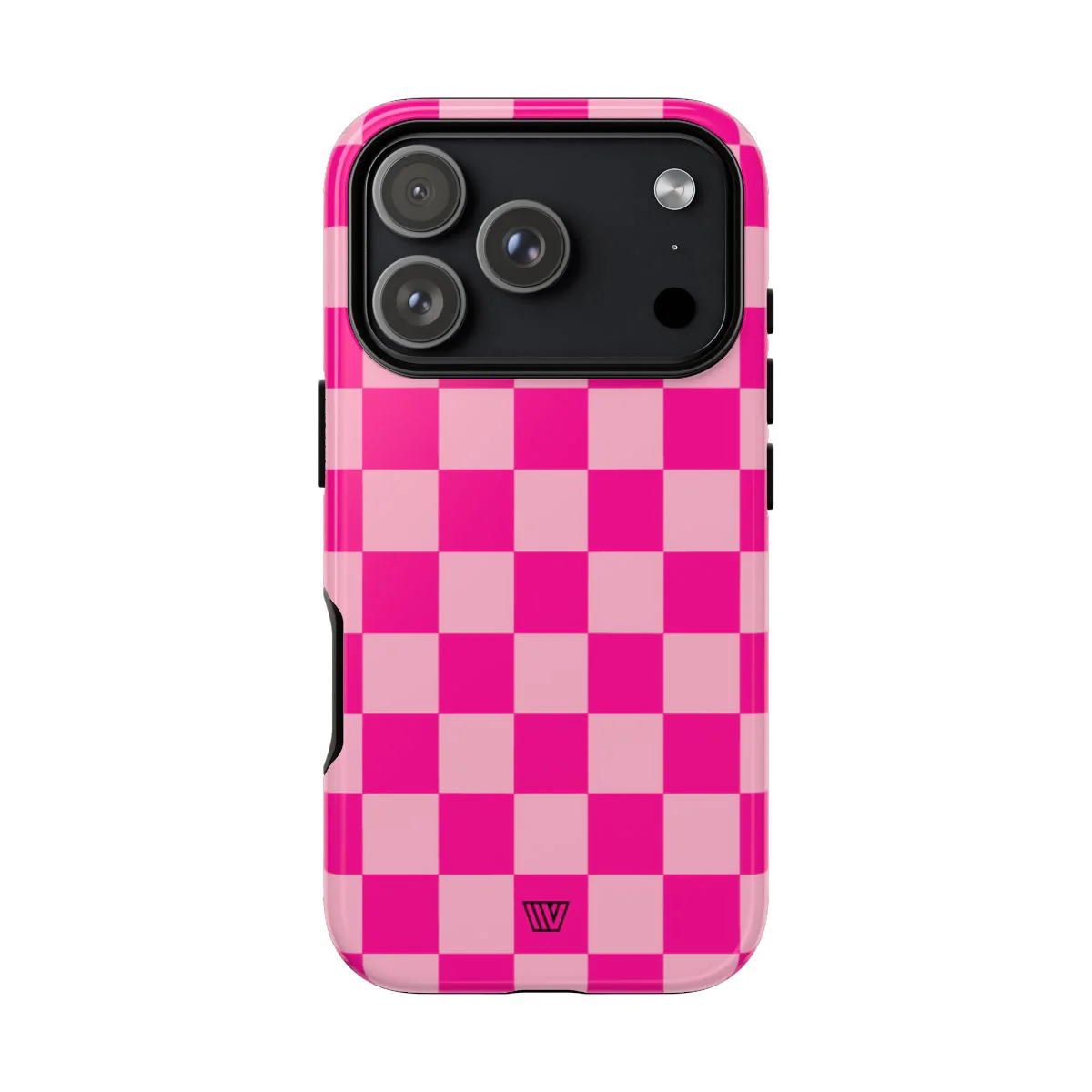 HOT PINK CHECKERBOARD | Tough Phone Case - Image 83