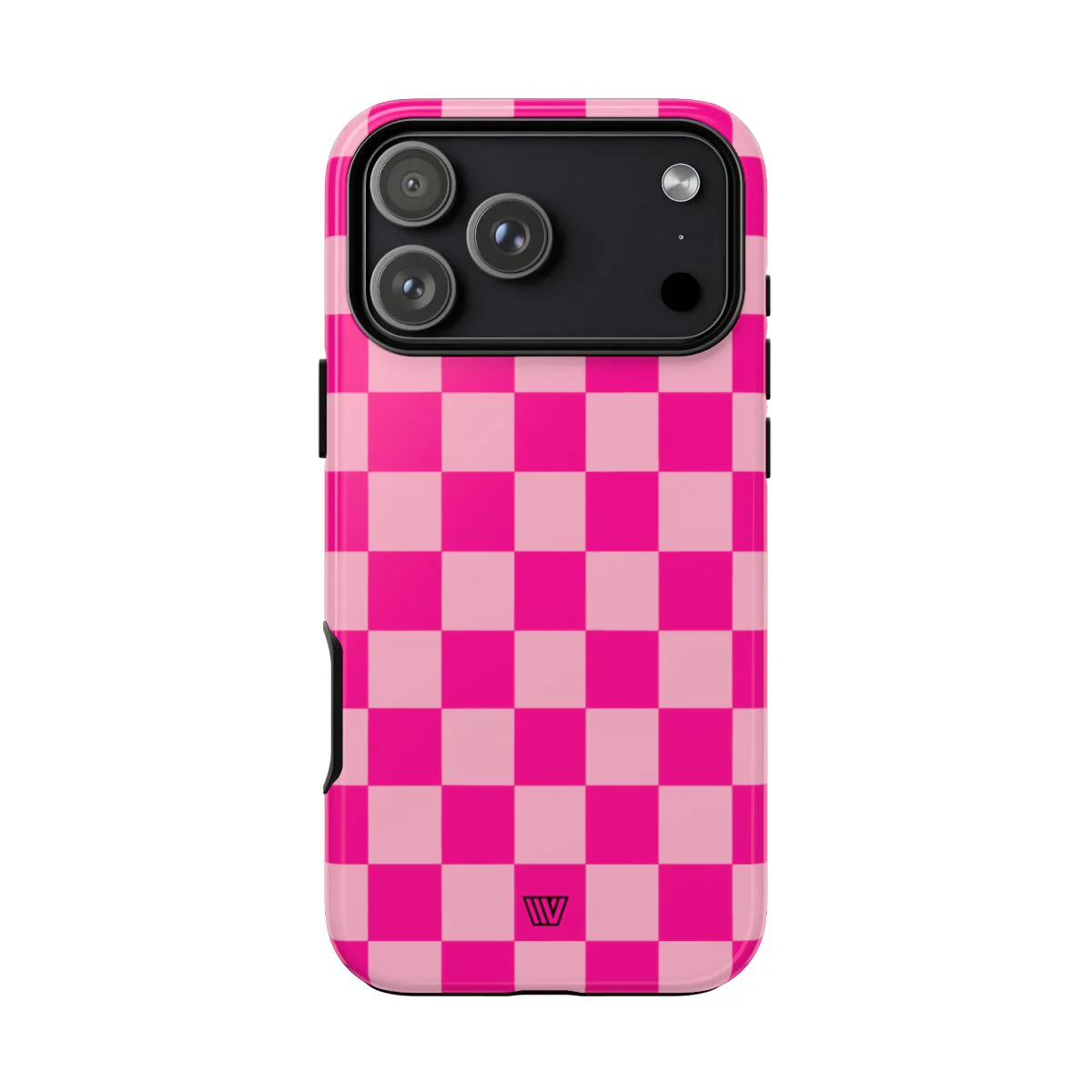 HOT PINK CHECKERBOARD | Tough Phone Case - Image 85
