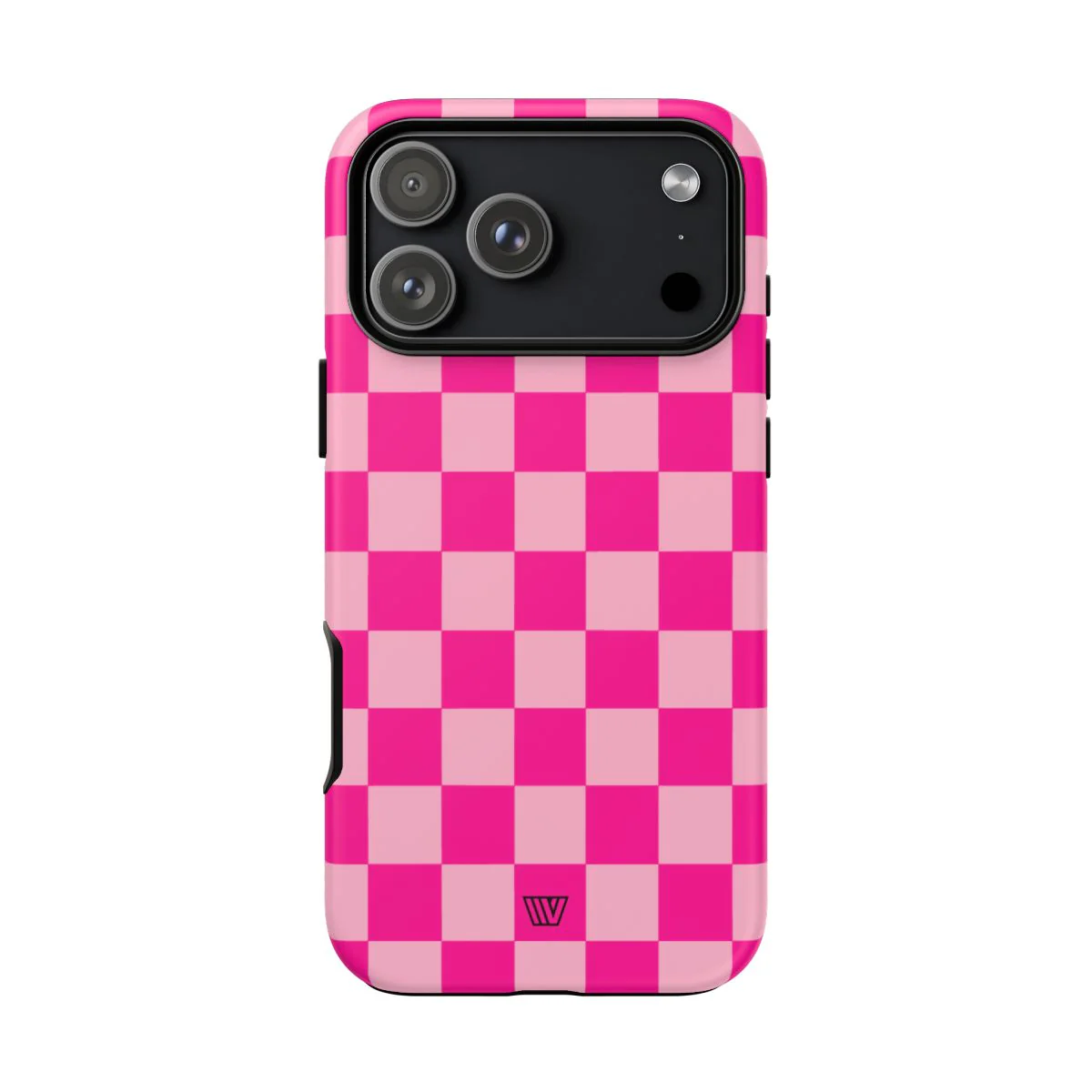 HOT PINK CHECKERBOARD | Tough Phone Case - Image 86