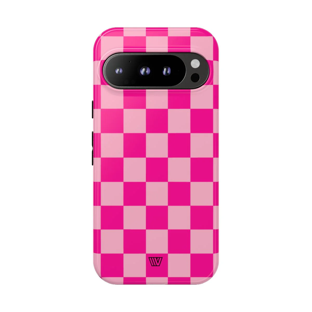 HOT PINK CHECKERBOARD | Tough Phone Case - Image 89