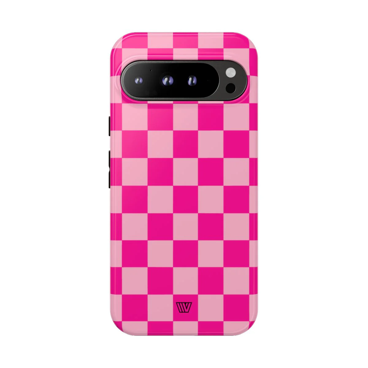 HOT PINK CHECKERBOARD | Tough Phone Case - Image 91