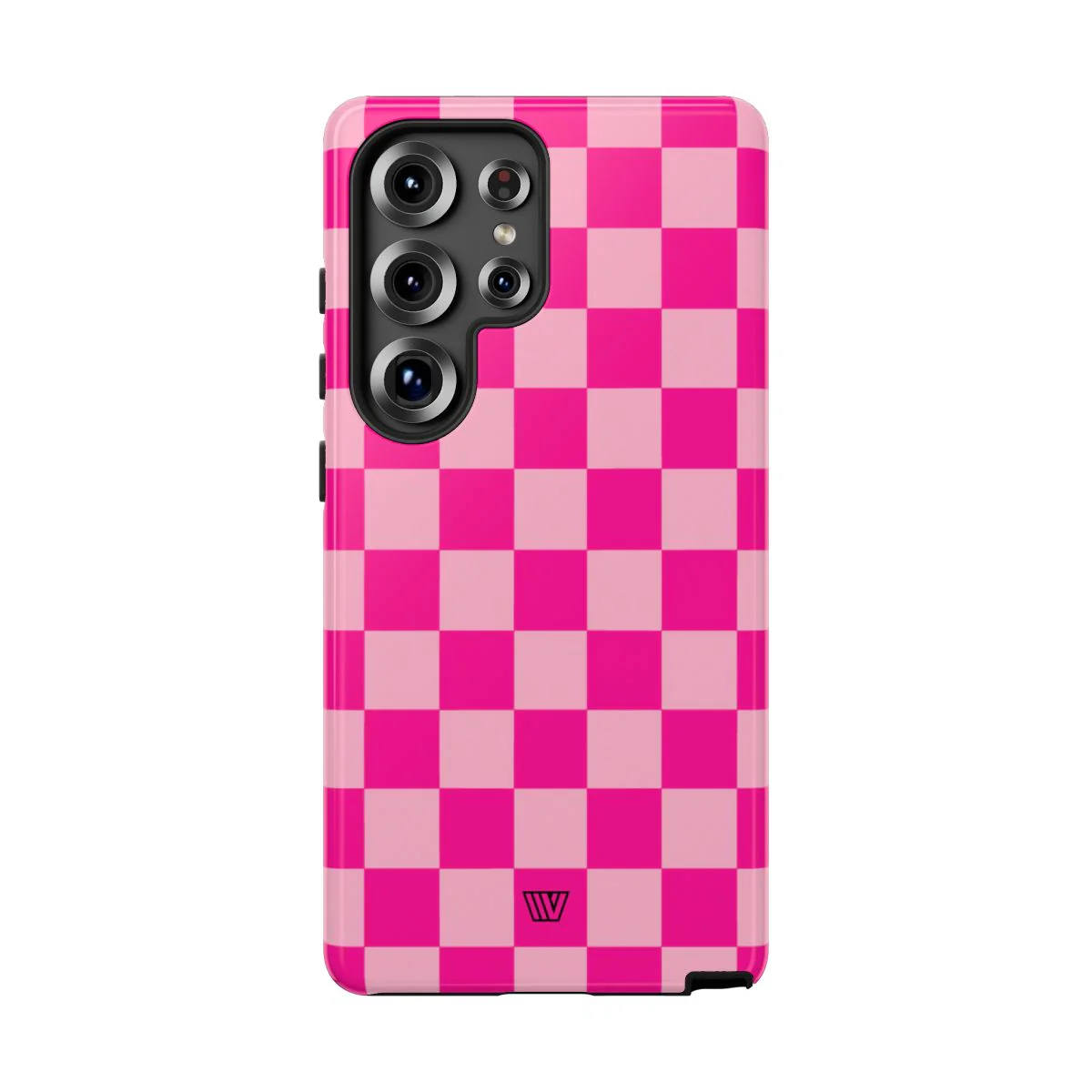 HOT PINK CHECKERBOARD | Tough Phone Case - Image 97