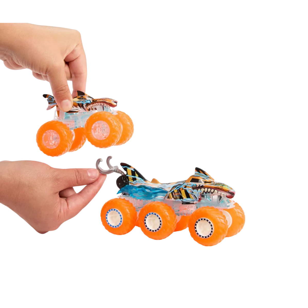 Hot Wheels Monster Trucks & Big Rigs Power Smashers Set - Image 2