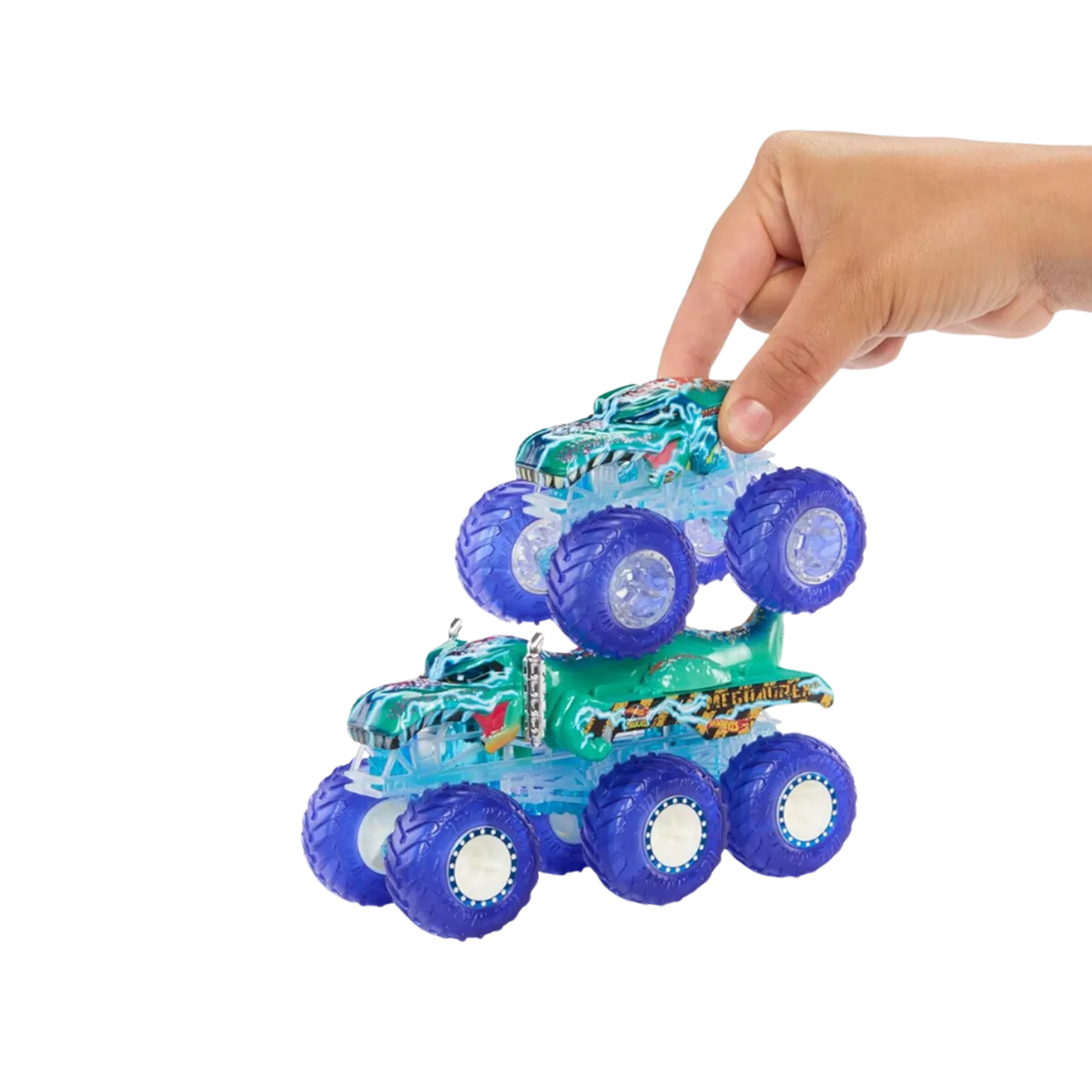 Hot Wheels Monster Trucks & Big Rigs Power Smashers Set - Image 3