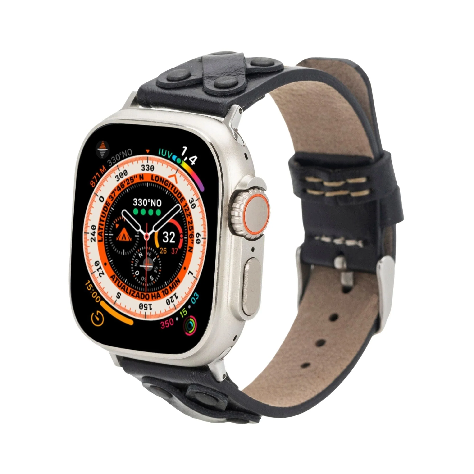 Hulett Leather Bands for Apple Watch 9, Ultra 2 & SE - Image 11