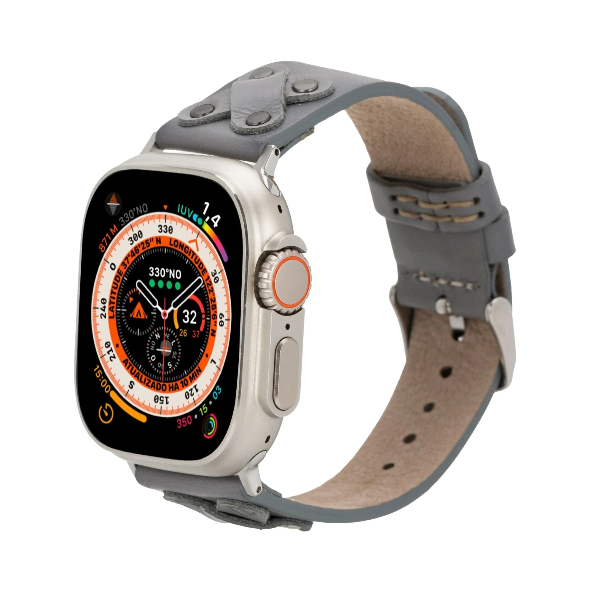 Hulett Leather Bands for Apple Watch 9, Ultra 2 & SE - Image 16