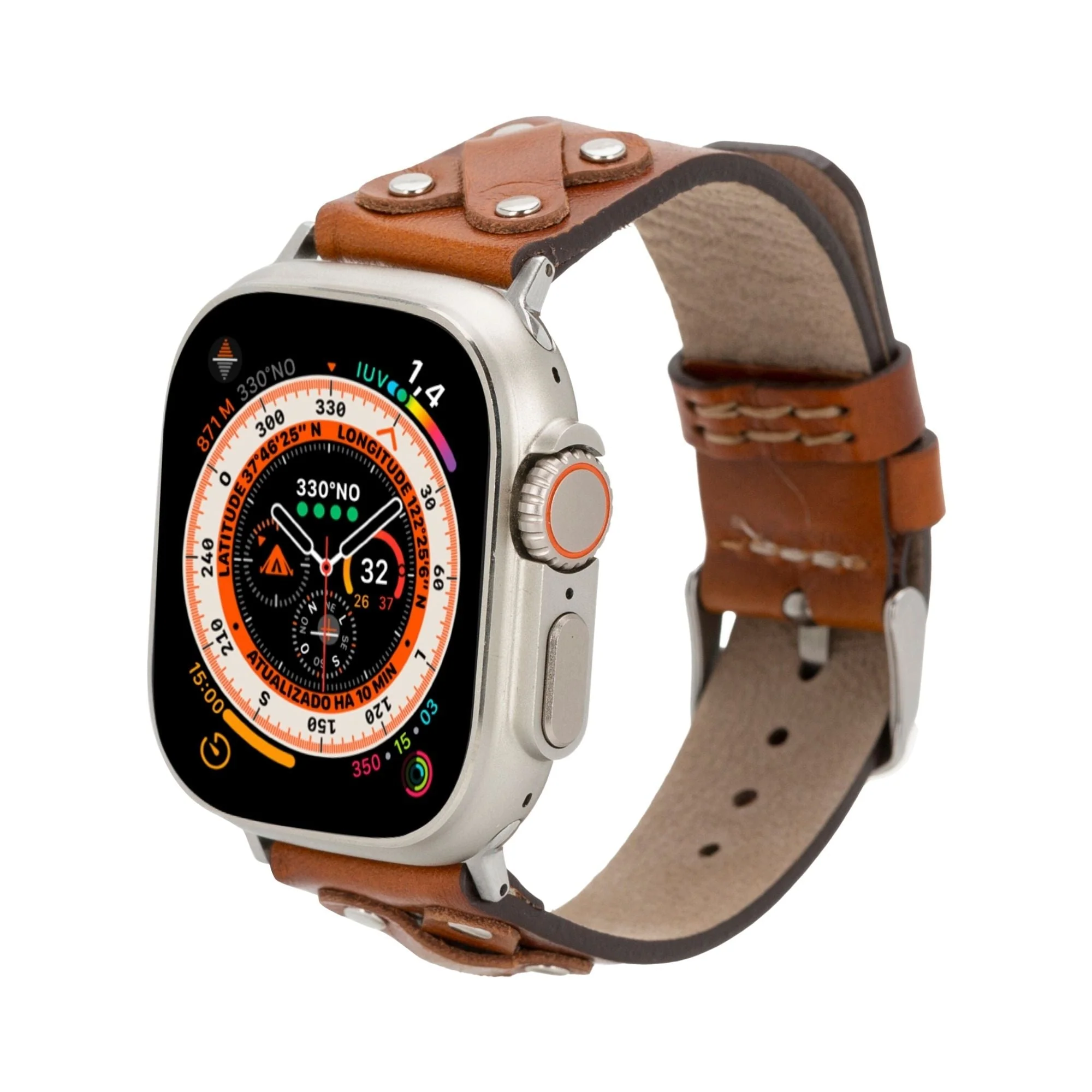 Hulett Leather Bands for Apple Watch 9, Ultra 2 & SE - Image 21