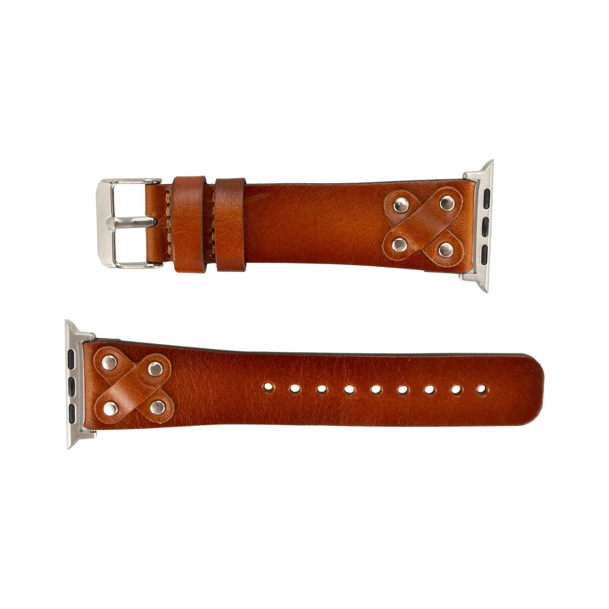 Hulett Leather Bands for Apple Watch 9, Ultra 2 & SE - Image 23