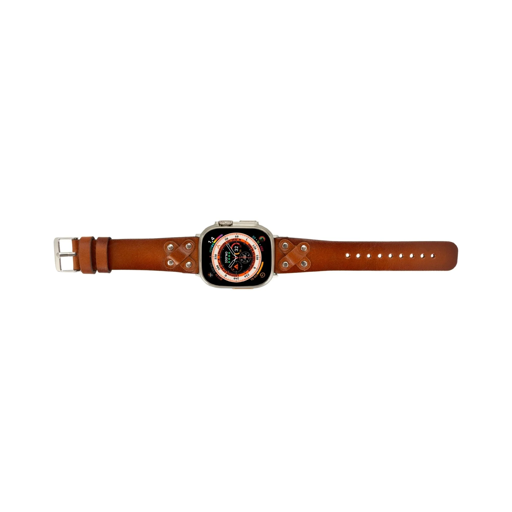 Hulett Leather Bands for Apple Watch 9, Ultra 2 & SE - Image 24