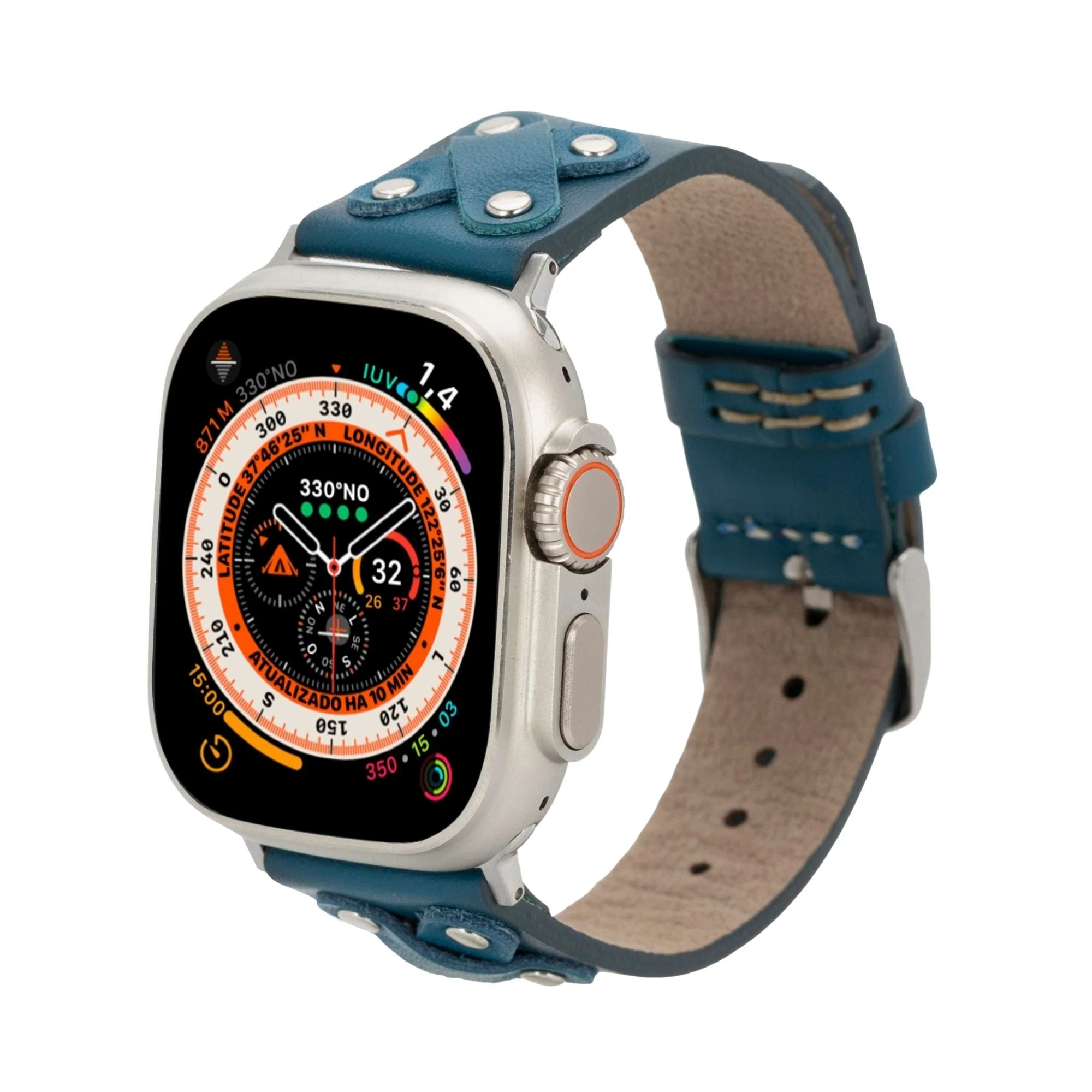 Hulett Leather Bands for Apple Watch 9, Ultra 2 & SE - Image 26