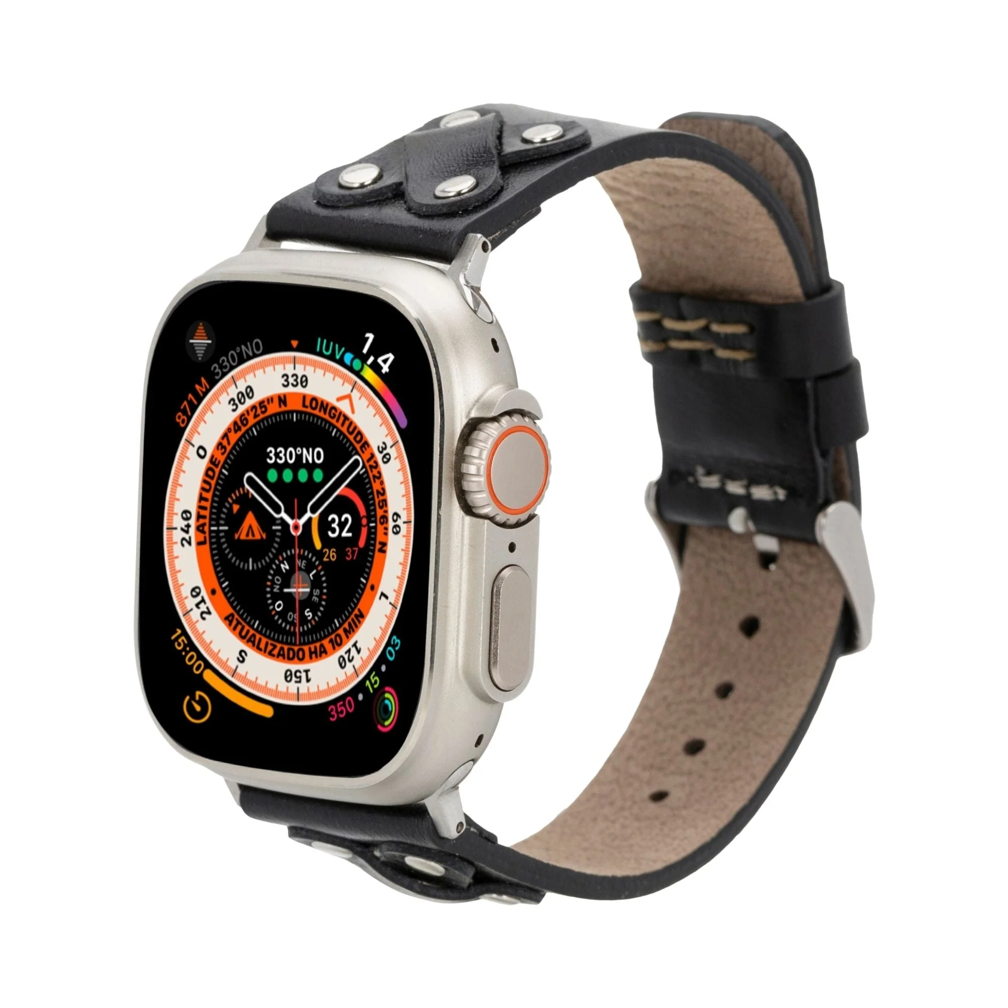 Hulett Leather Bands for Apple Watch 9, Ultra 2 & SE - Image 31
