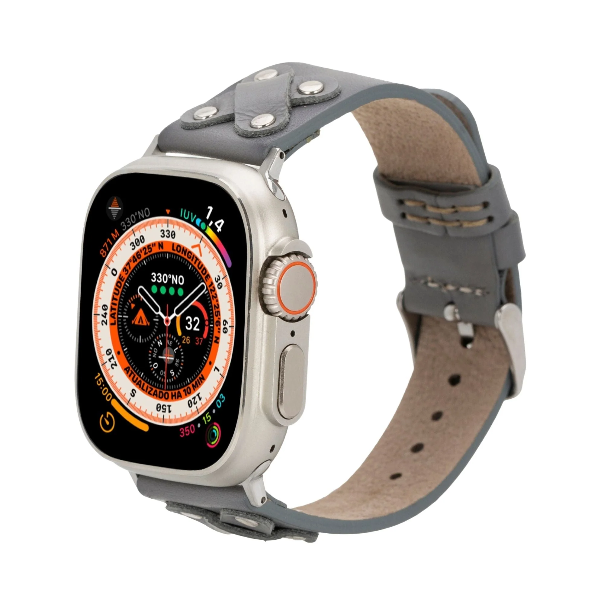 Hulett Leather Bands for Apple Watch 9, Ultra 2 & SE - Image 36