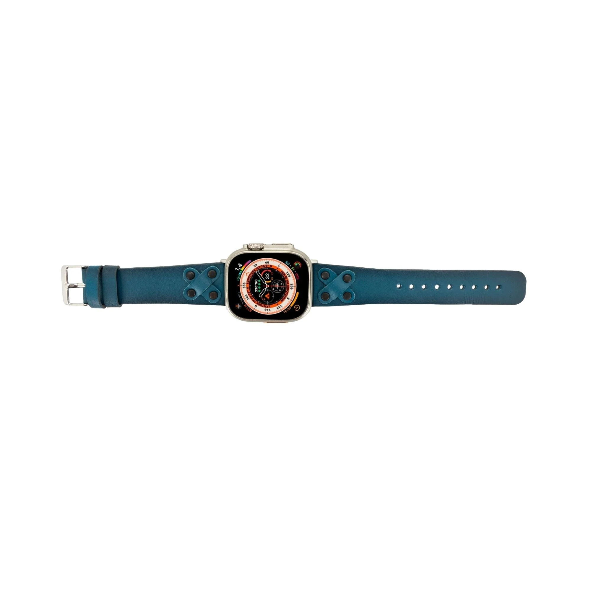 Hulett Leather Bands for Apple Watch 9, Ultra 2 & SE - Image 7