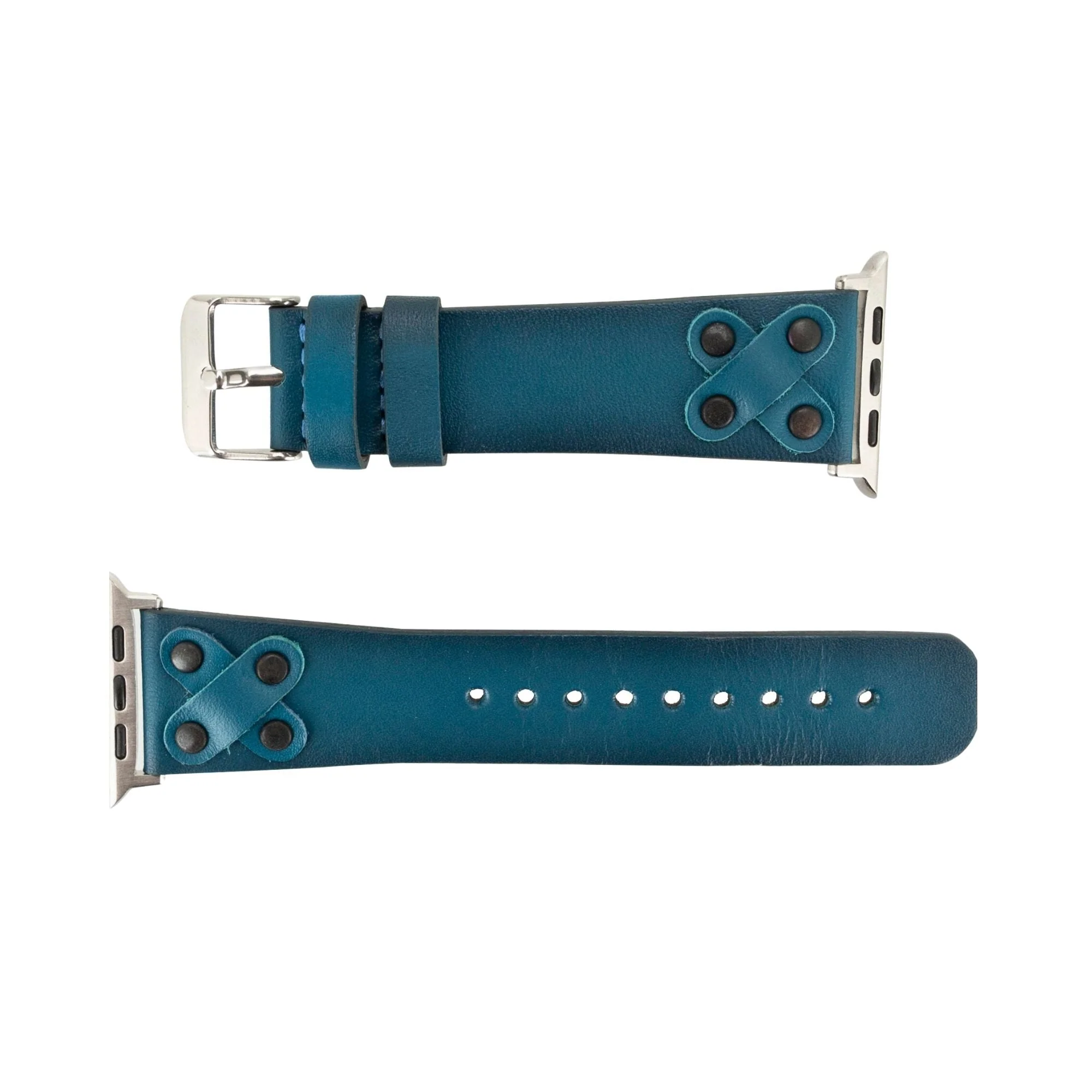 Hulett Leather Bands for Apple Watch 9, Ultra 2 & SE - Image 8
