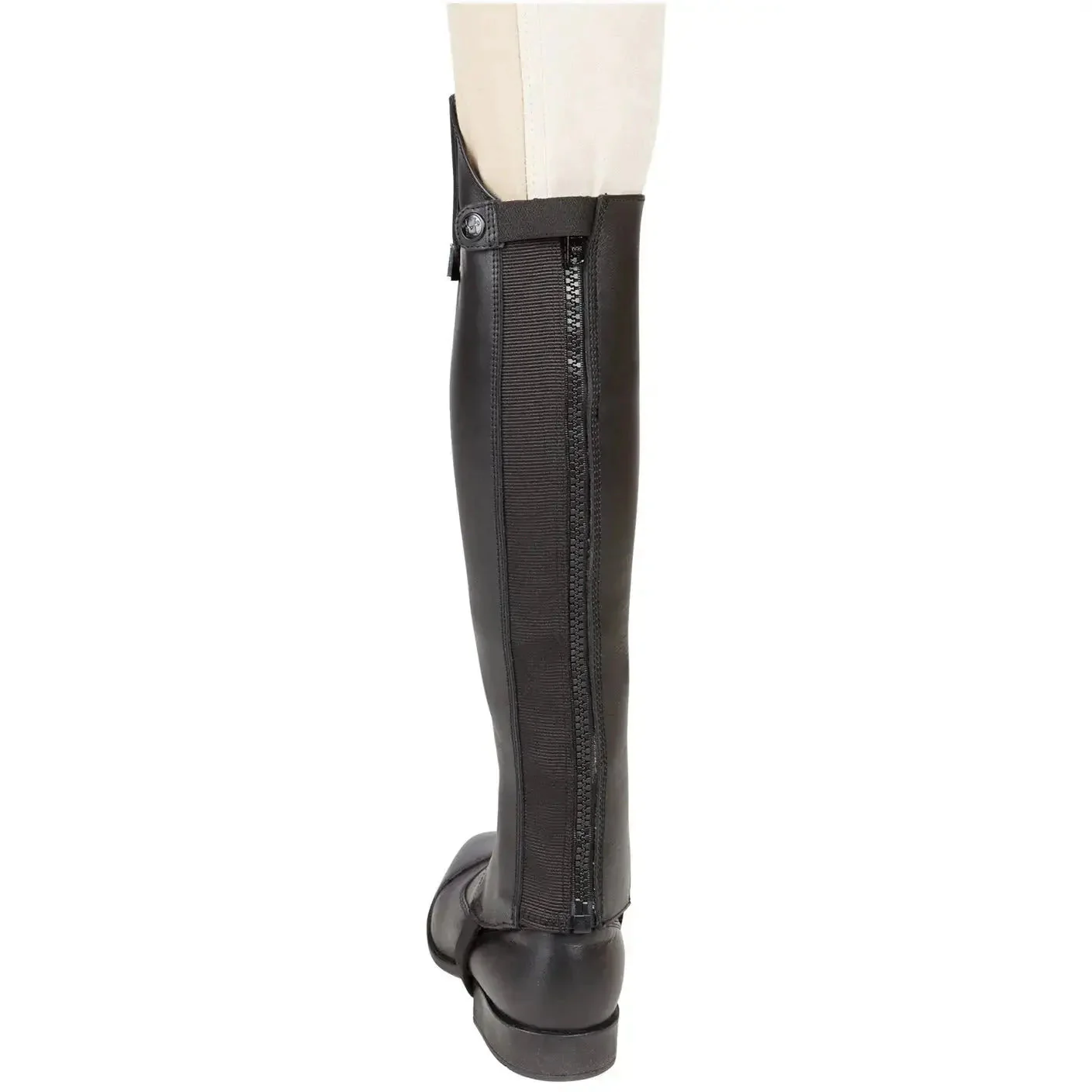 Huntley Equestrian Custom Fit Premium Leather Half Chaps - Image 7