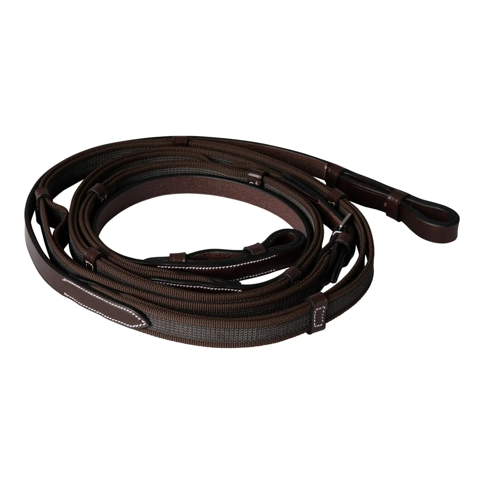 Huntley Equestrian Double Layer Web Grip Reins - Image 2
