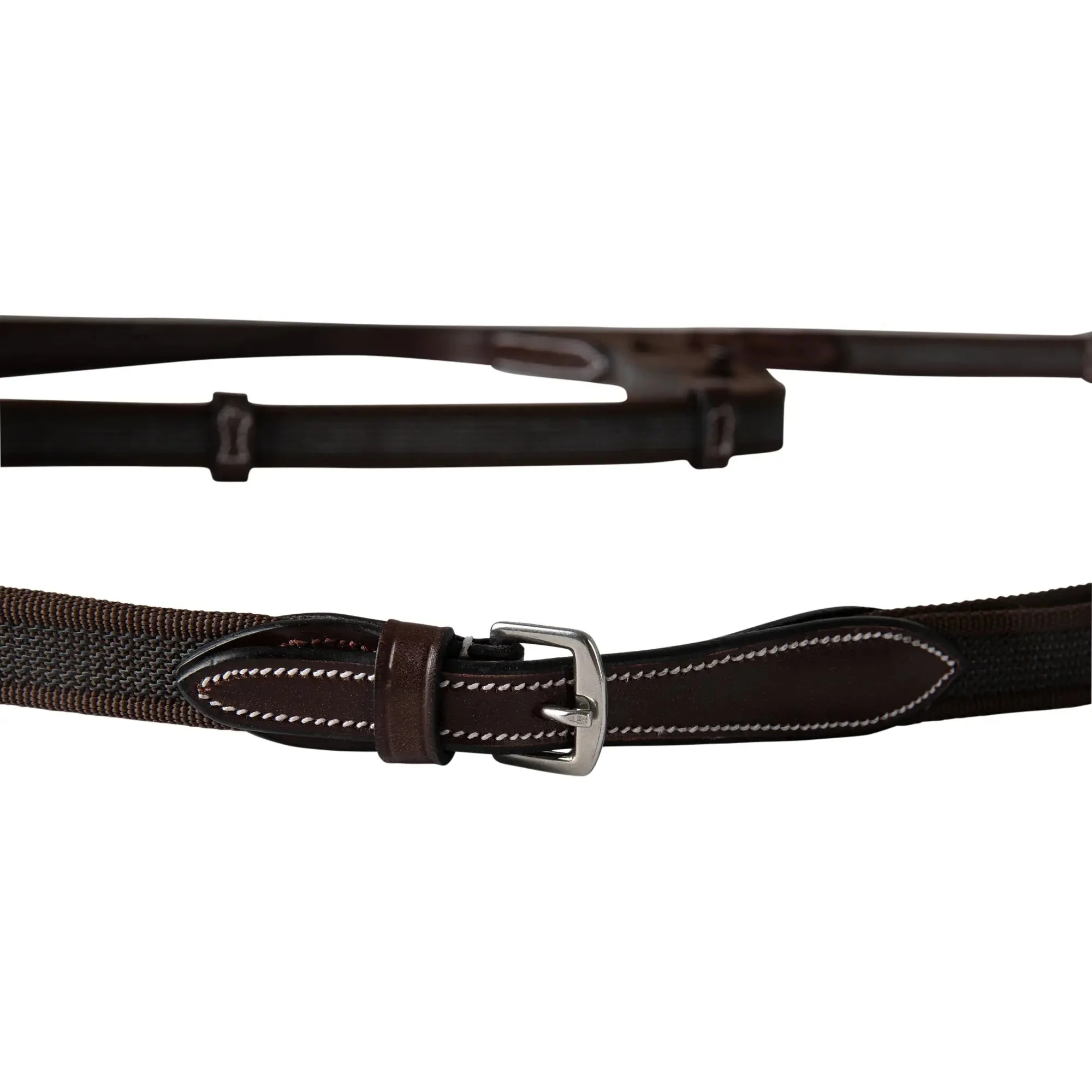 Huntley Equestrian Double Layer Web Grip Reins - Image 7
