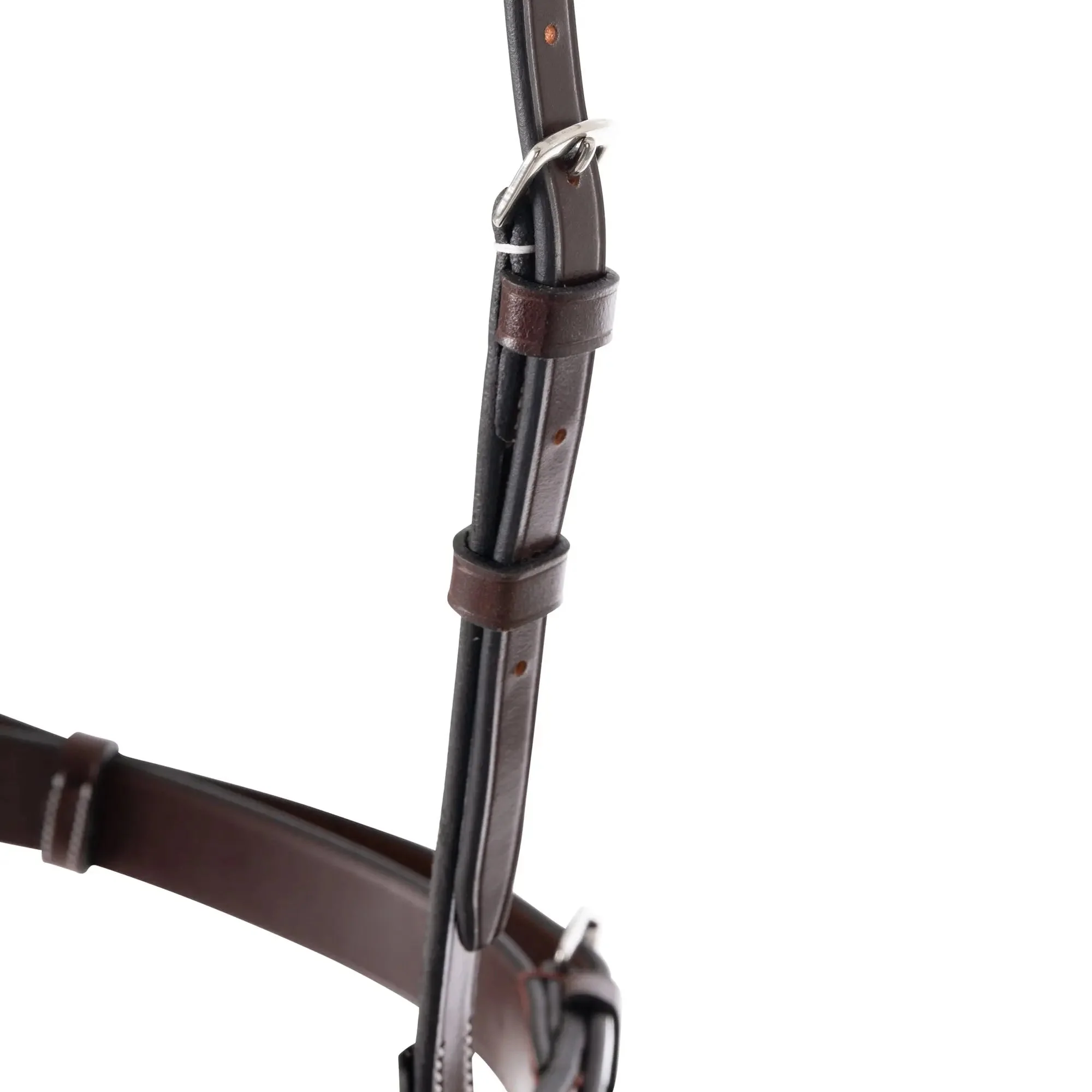 Huntley Equestrian Fancy Stitched Raised Crank Noseband - Image 3