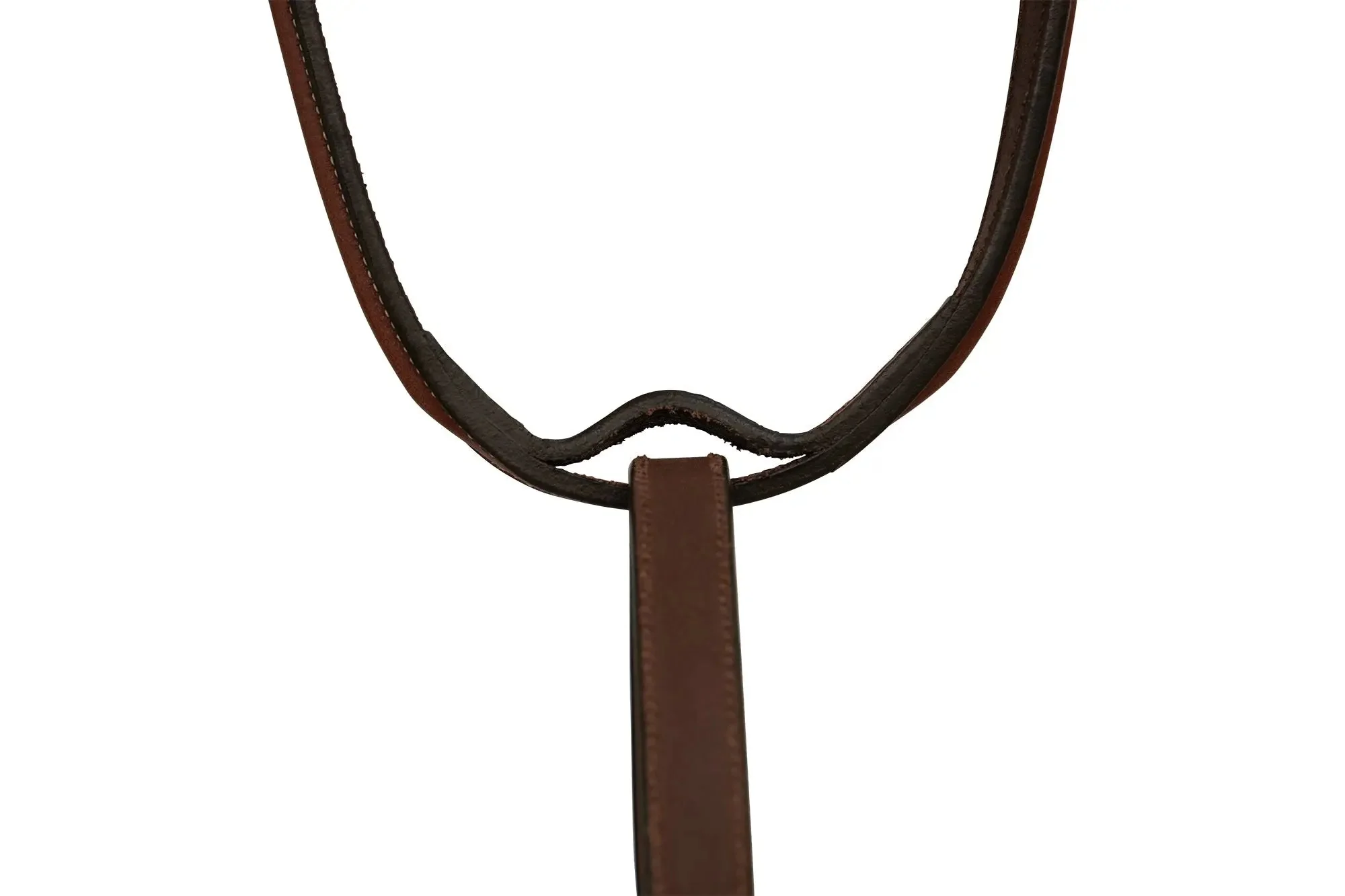 Huntley Equestrian Schooling Standing Martingale, Italian Leather - Image 2