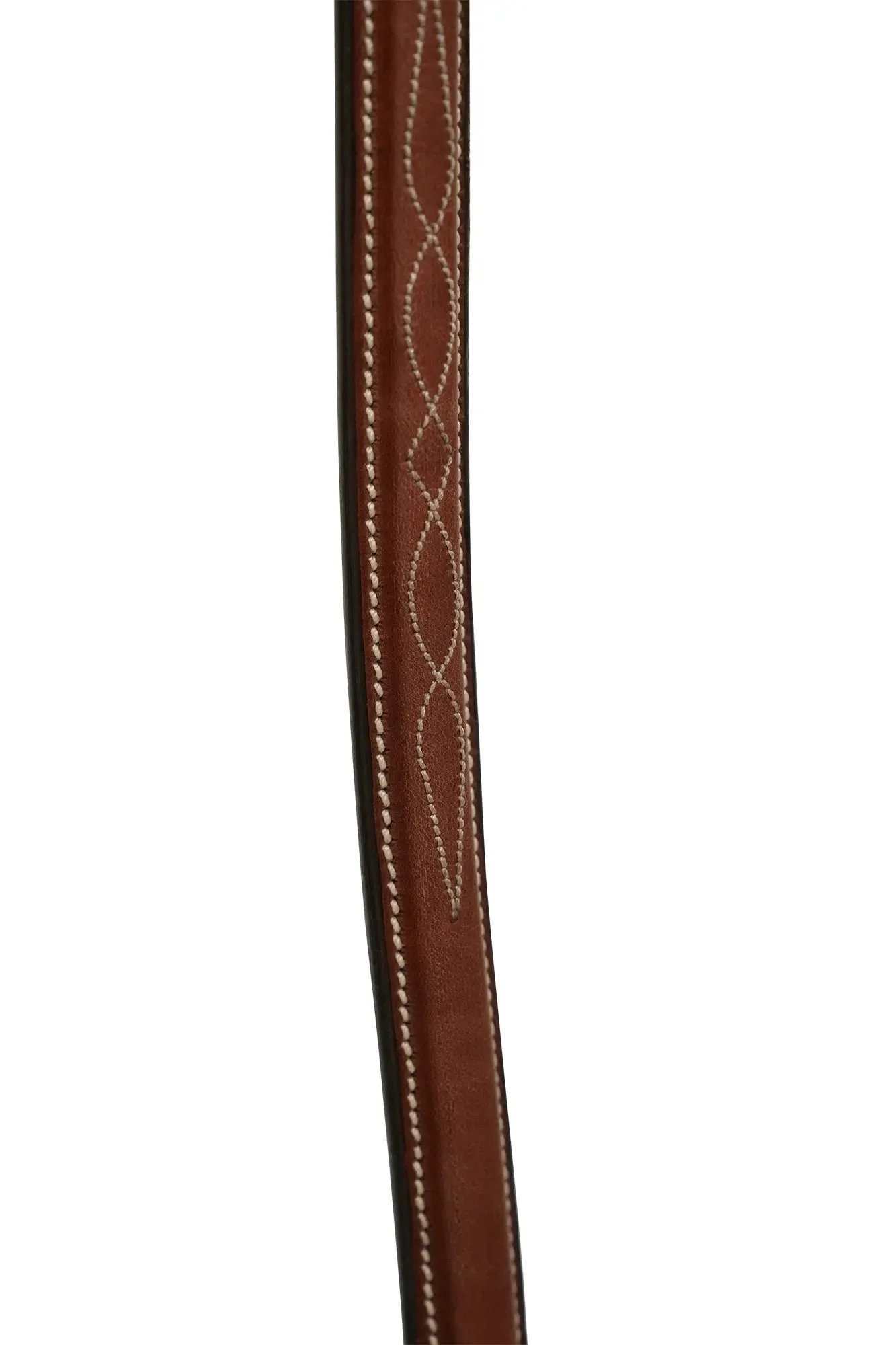 Huntley Equestrian Schooling Standing Martingale, Italian Leather - Image 4