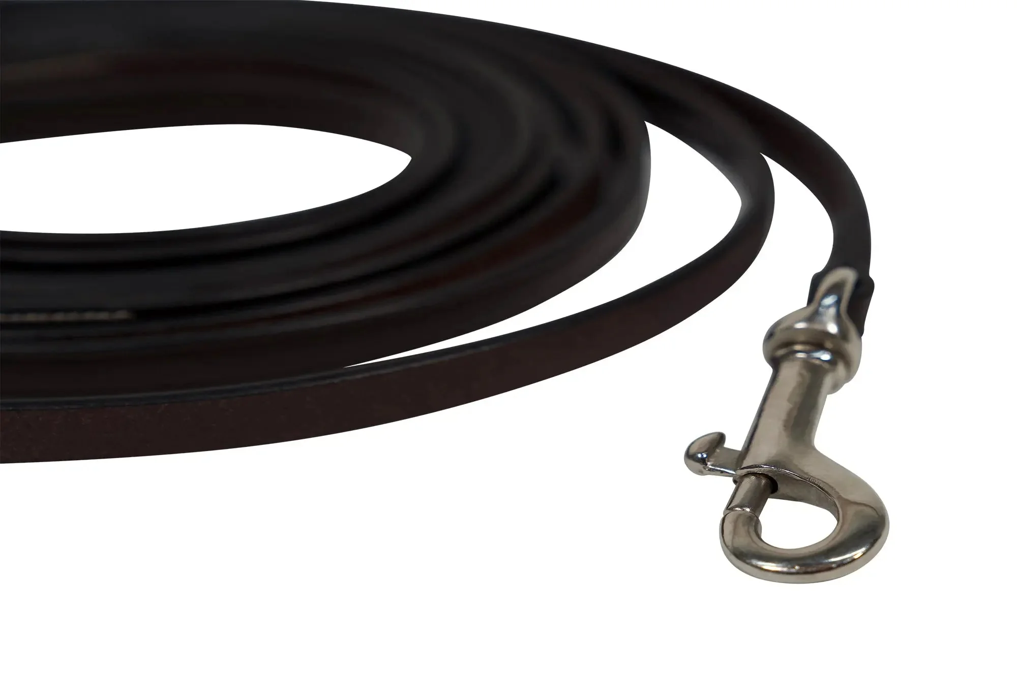 Huntley Equestrian Sedgwick Leather Draw Reins With Snap Ends - Image 4