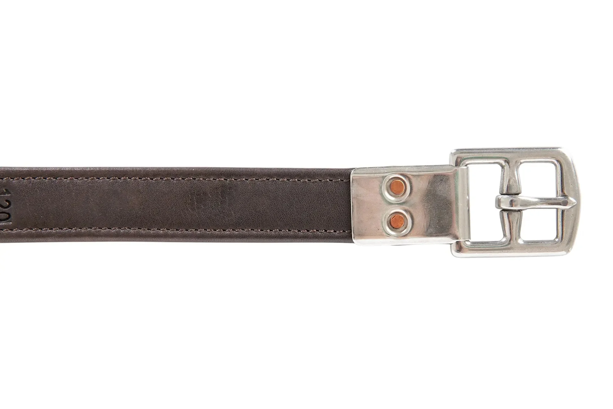 Huntley Equestrian Sedgwick Leather Flat Buckle Stirrup Leathers - Image 6
