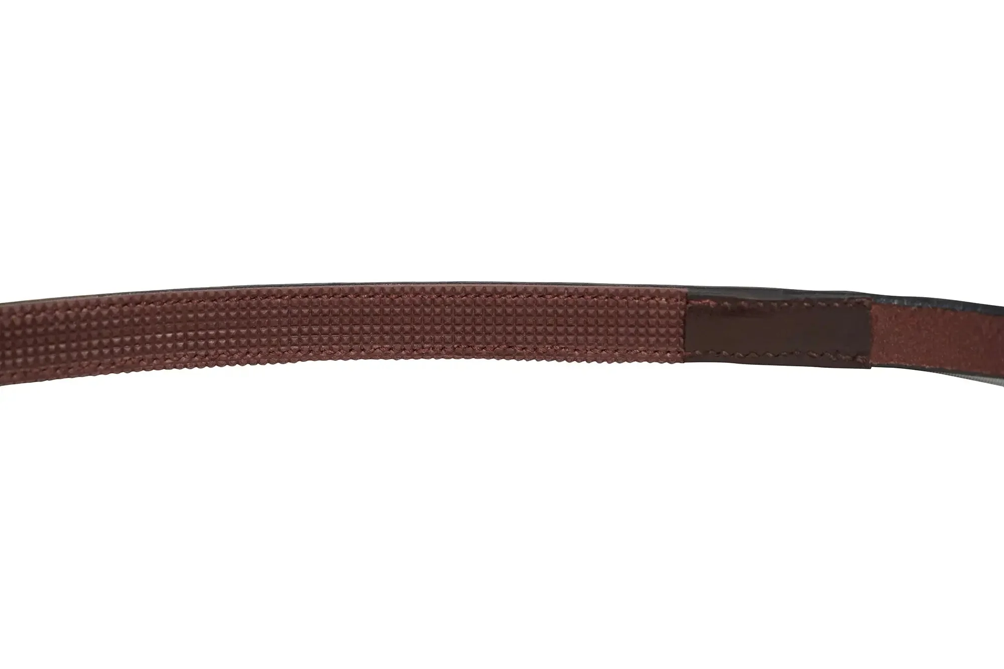 Huntley Equestrian Sedgwick Pelham Flat Curb Reins, Rubber Lined - Image 6