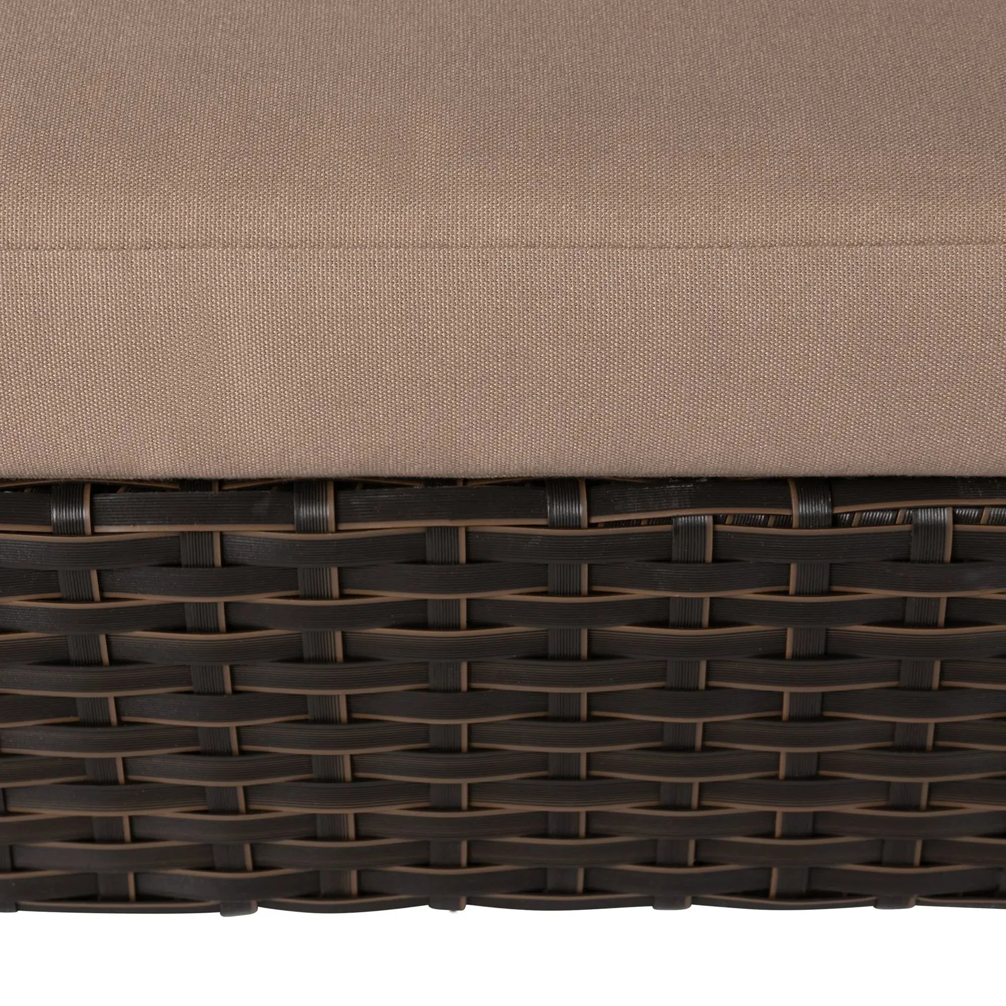 Huntley Pet Rattan Wicker Indoor Outdoor Cabana Raised Pet Bed - Image 16