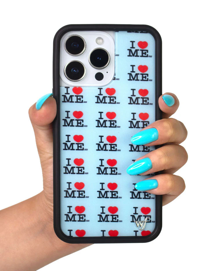 I Heart Me iPhone Case | Blue - Image 41