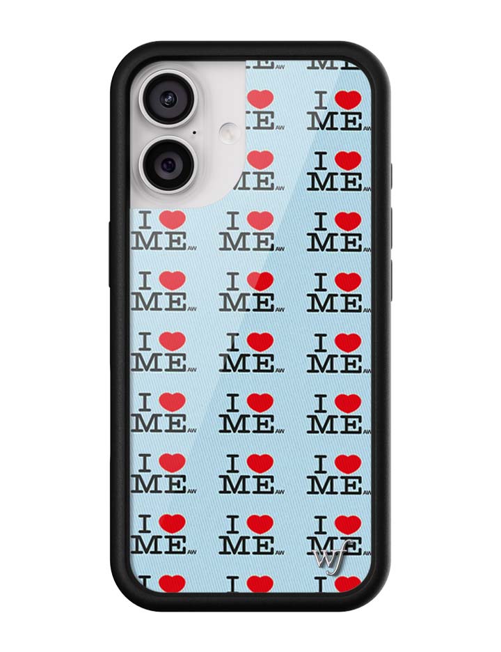 I Heart Me iPhone Case | Blue - Image 7