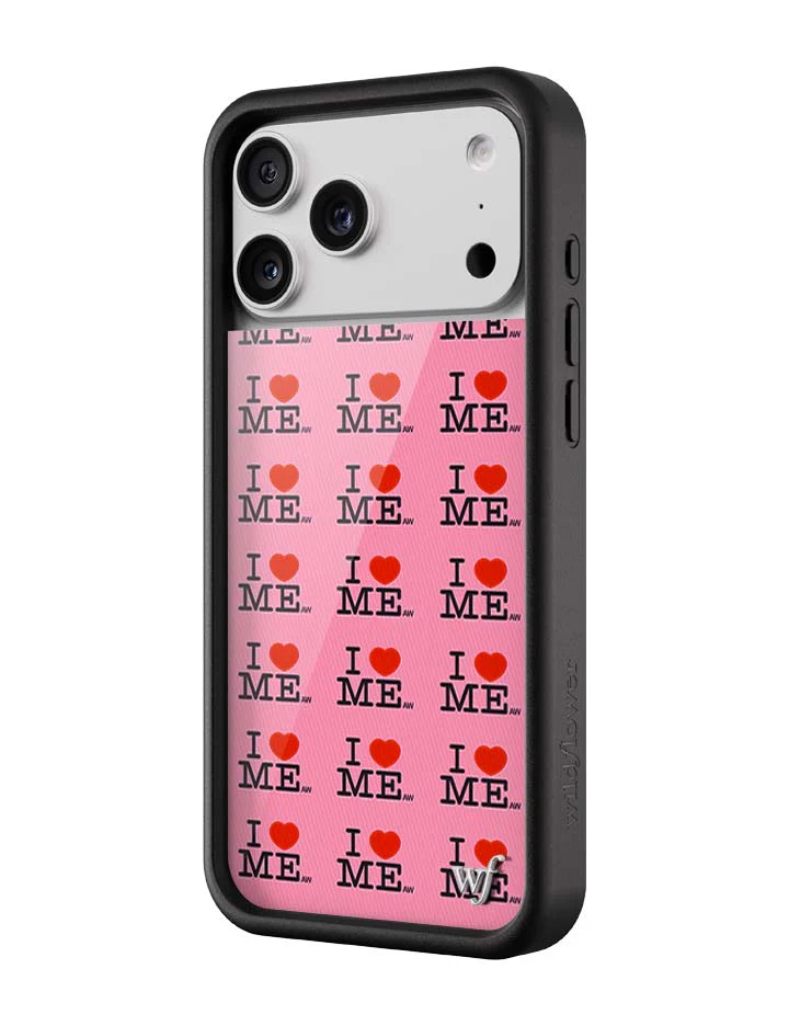 I Heart Me | Pink iPhone Case - Image 2