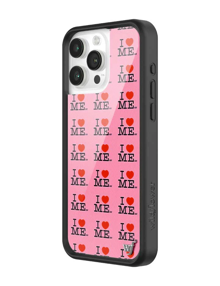 I Heart Me | Pink iPhone Case - Image 24