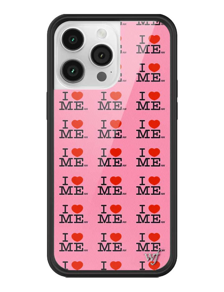 I Heart Me | Pink iPhone Case - Image 31